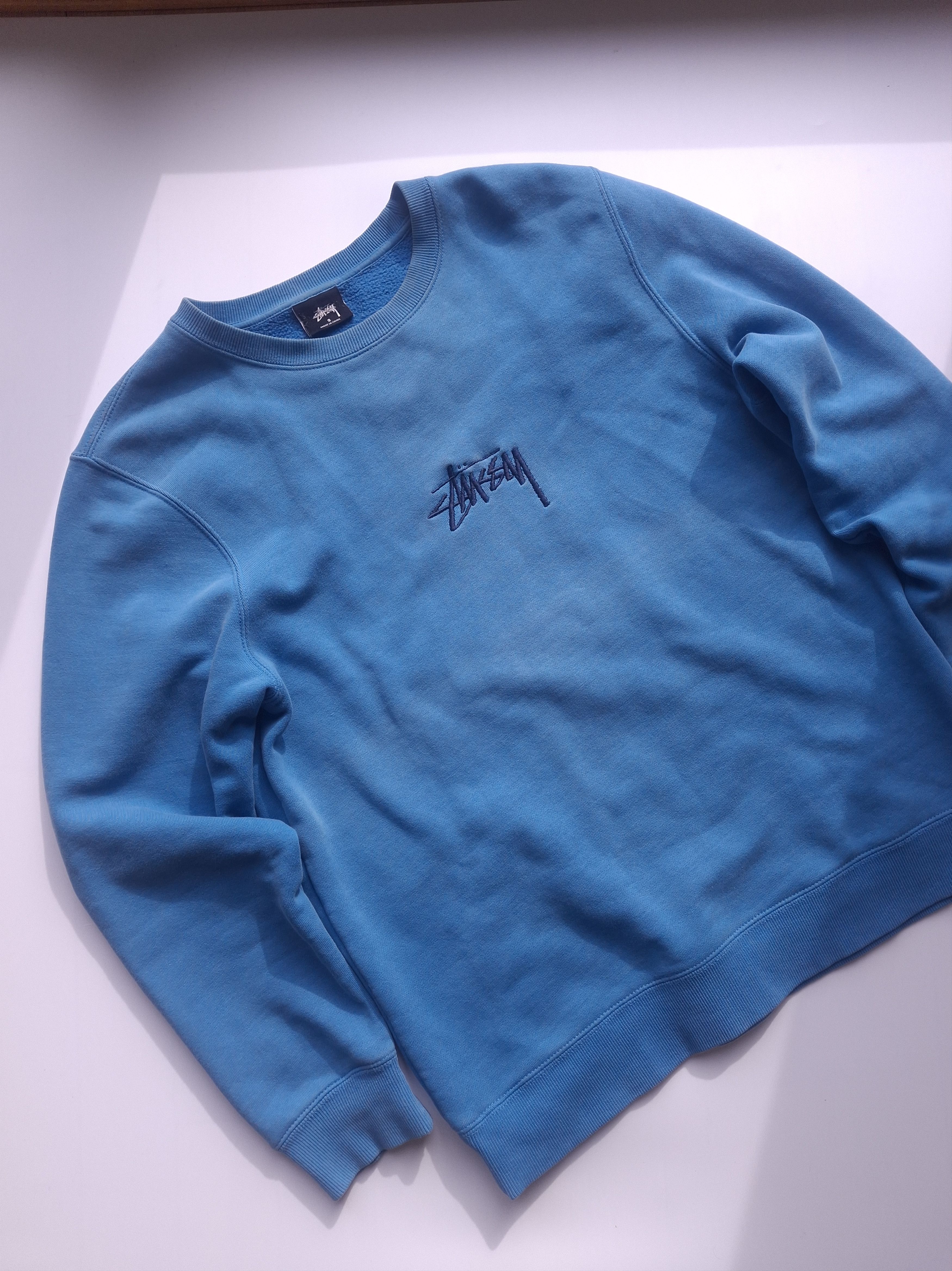 Stussy Center Logo Hoodie | Grailed