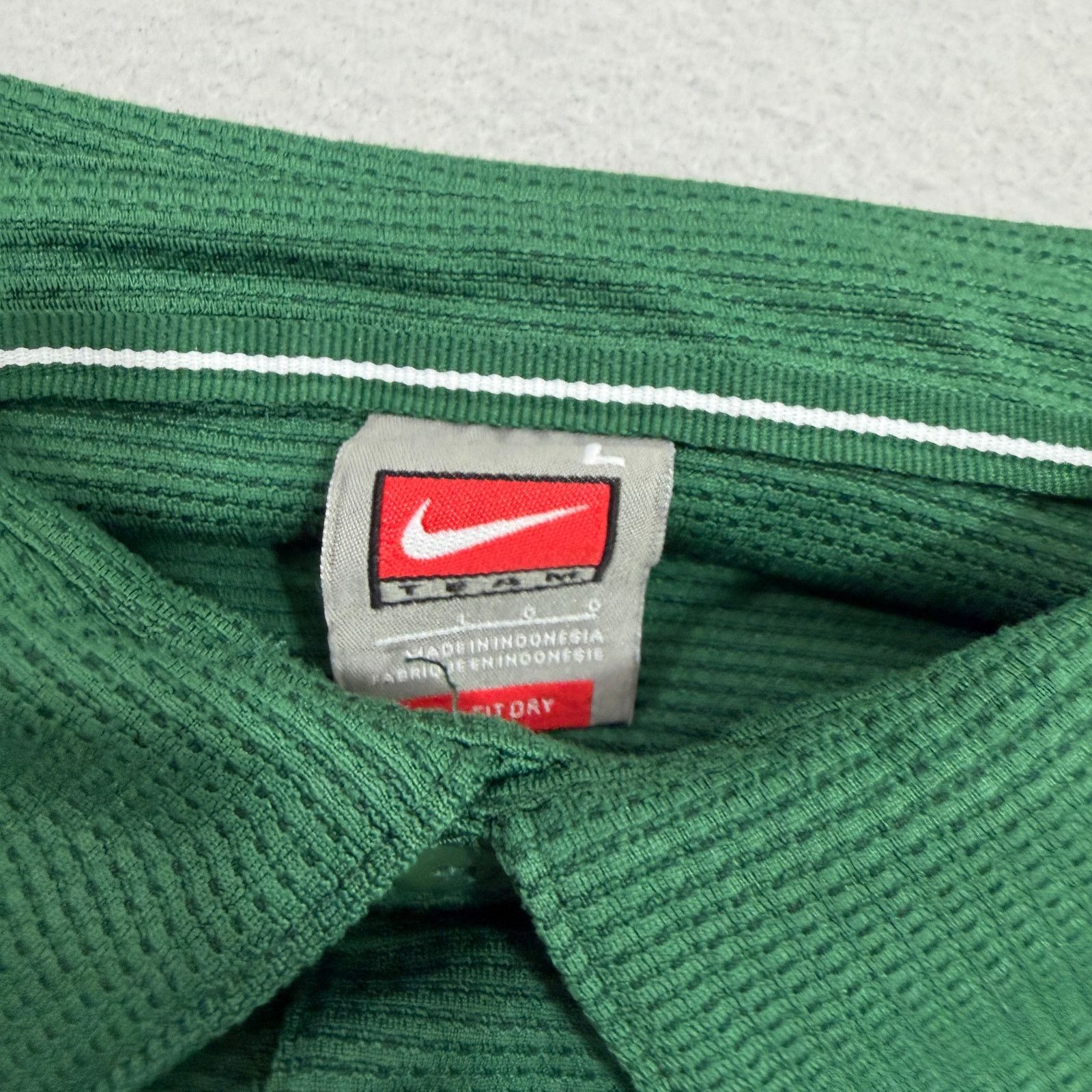 Nike Nike Michigan State Spartans Polo Shirt Men's Large Green Size US L / EU 52-54 / 3 - 4 Thumbnail