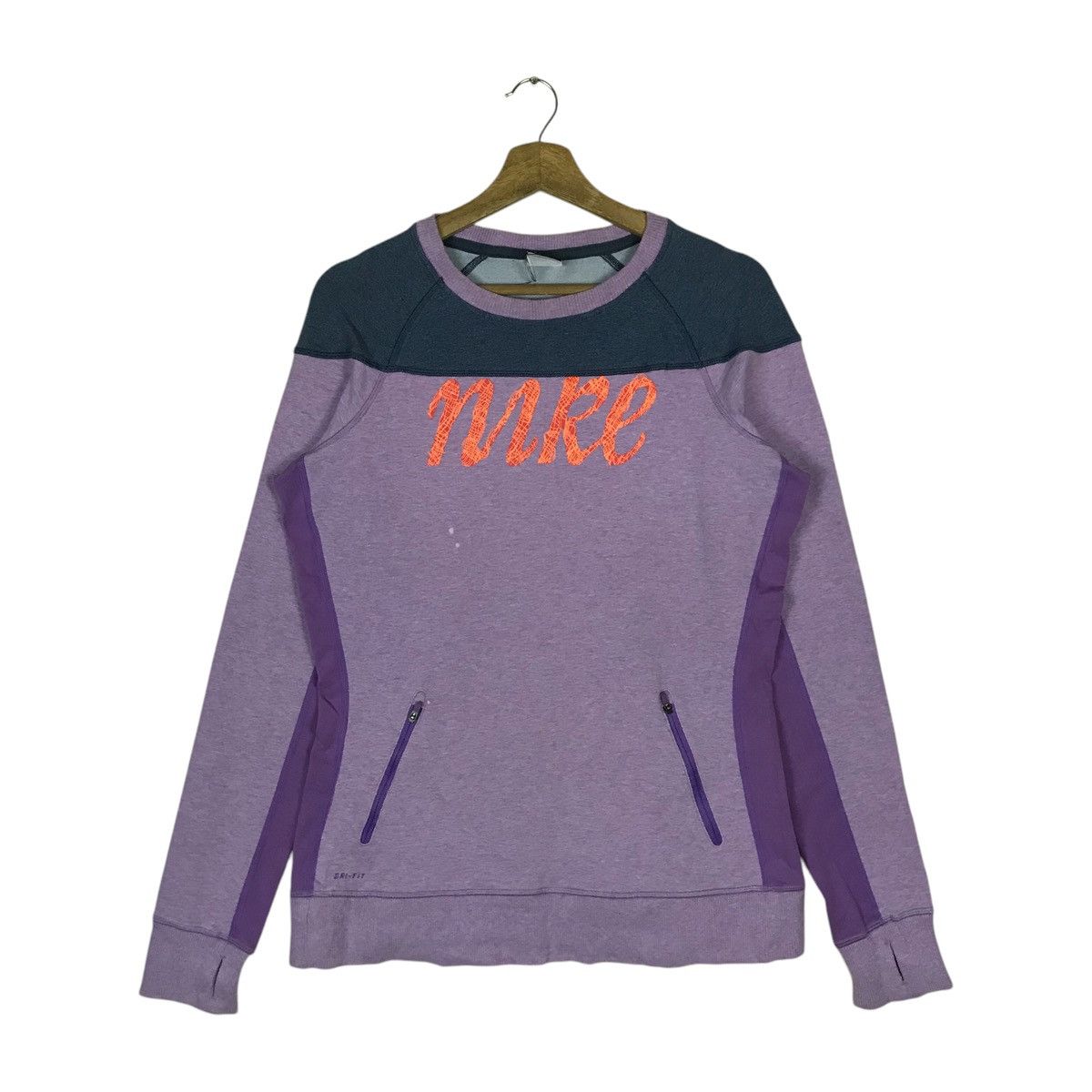 Nike Nike Multicolor Spell Out Pullover Jumper Sweatshirt Size US L / EU 52-54 / 3 - 1 Thumbnail