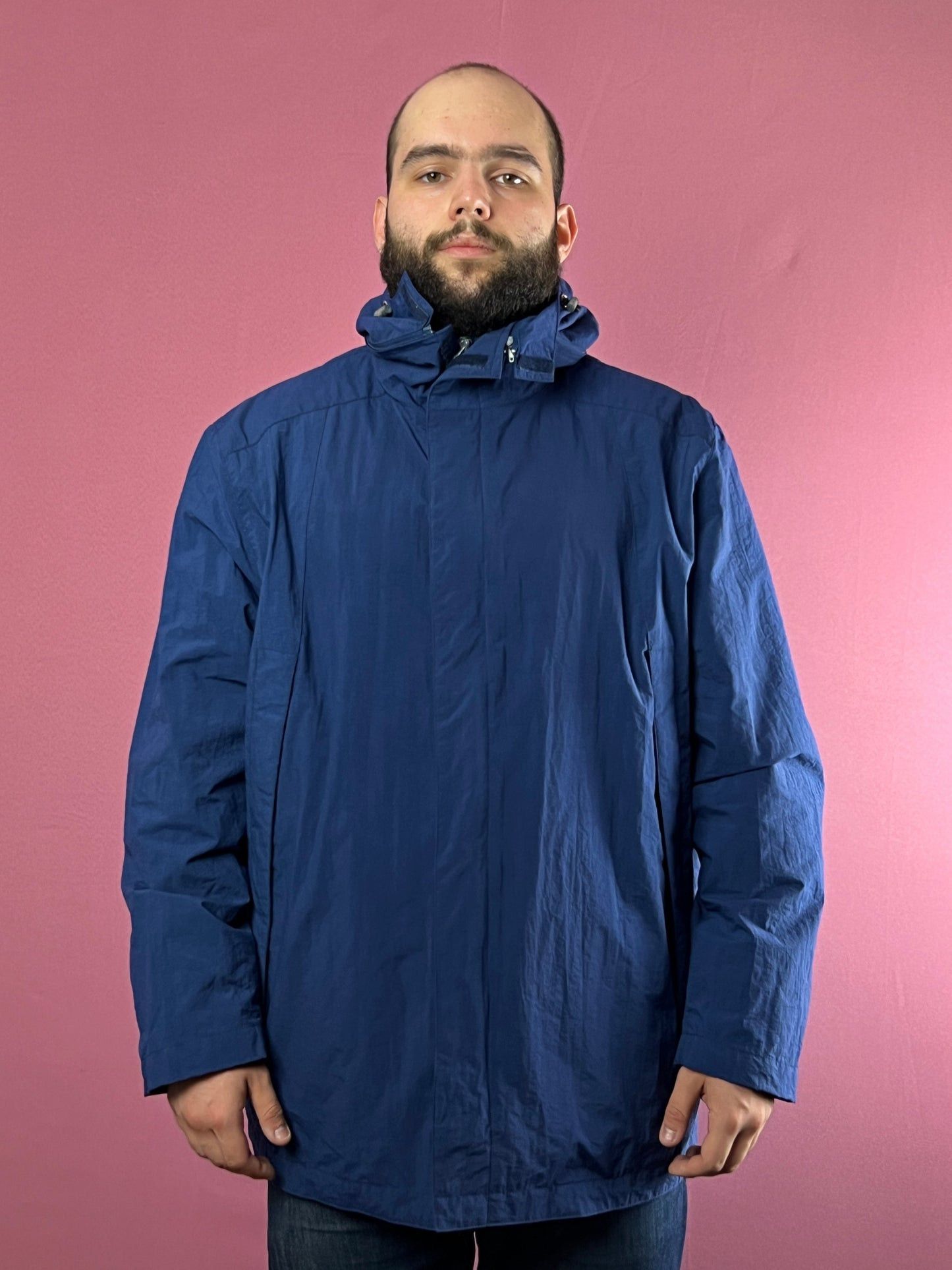 Hugo Boss Hugo Boss Vintage Men's Hooded Windbreaker Jacket - XL Size US XL / EU 56 / 4 - 2 Thumbnail