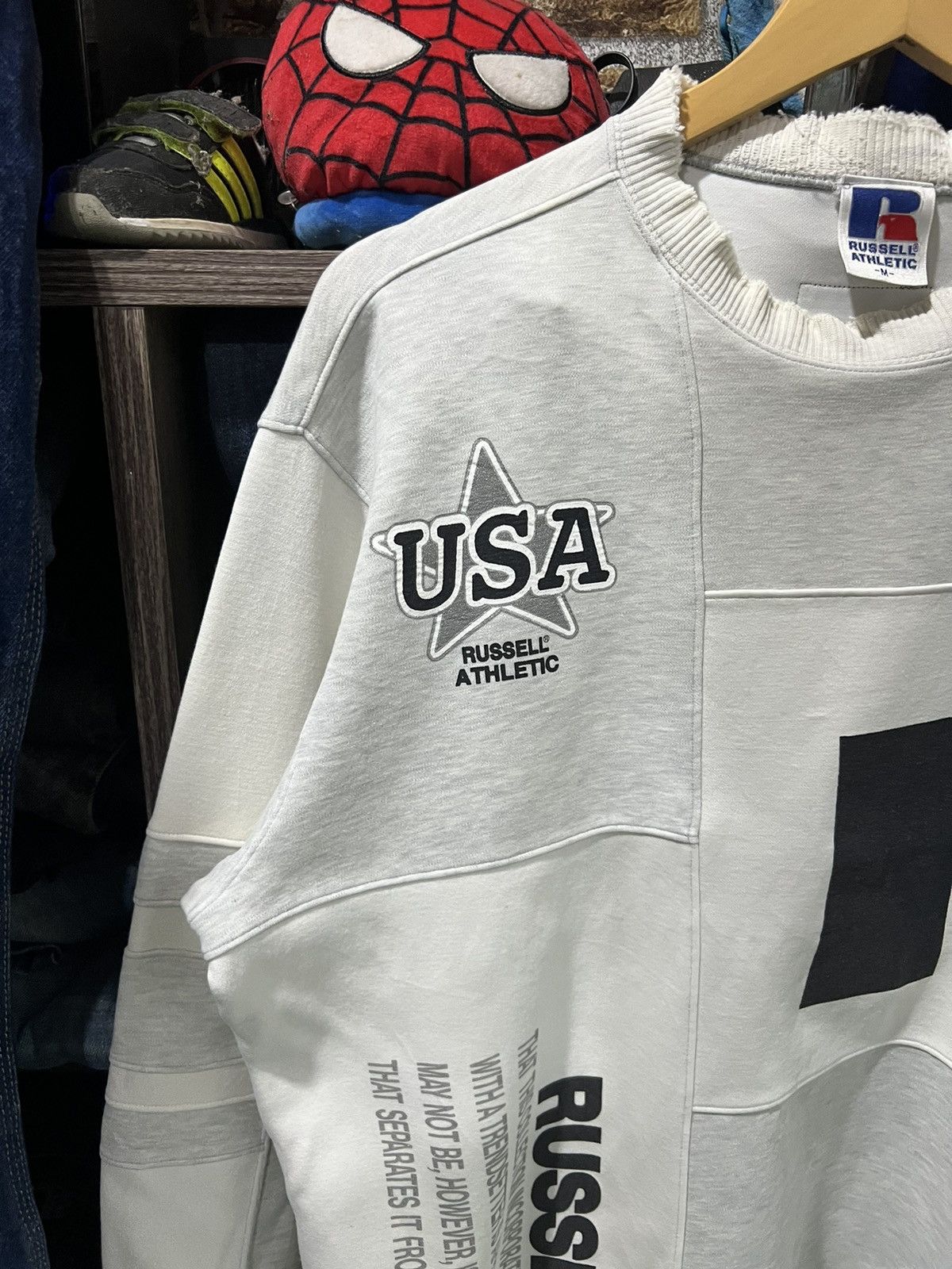 Russell Athletic 🔥Vintage Distressed Russell Athletic Crewneck Sweatshirt Size US M / EU 48-50 / 2 - 4 Thumbnail