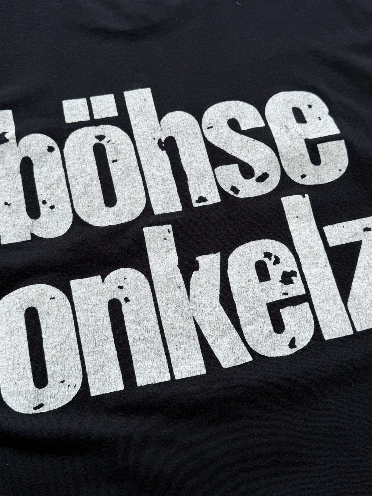 Band Tees Vintage 90s Bohse Onkelz T-Shirt Size US XL / EU 56 / 4 - 8 Thumbnail