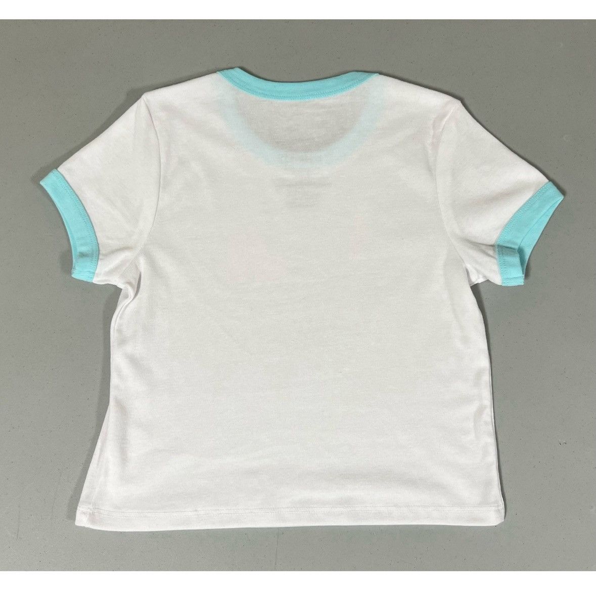 Japanese Brand White ‘Barbie’ Short Sleeve Ringer Tee T-Shirt Top Size L 👛✨ Size S / US 4 / IT 40 - 4 Thumbnail