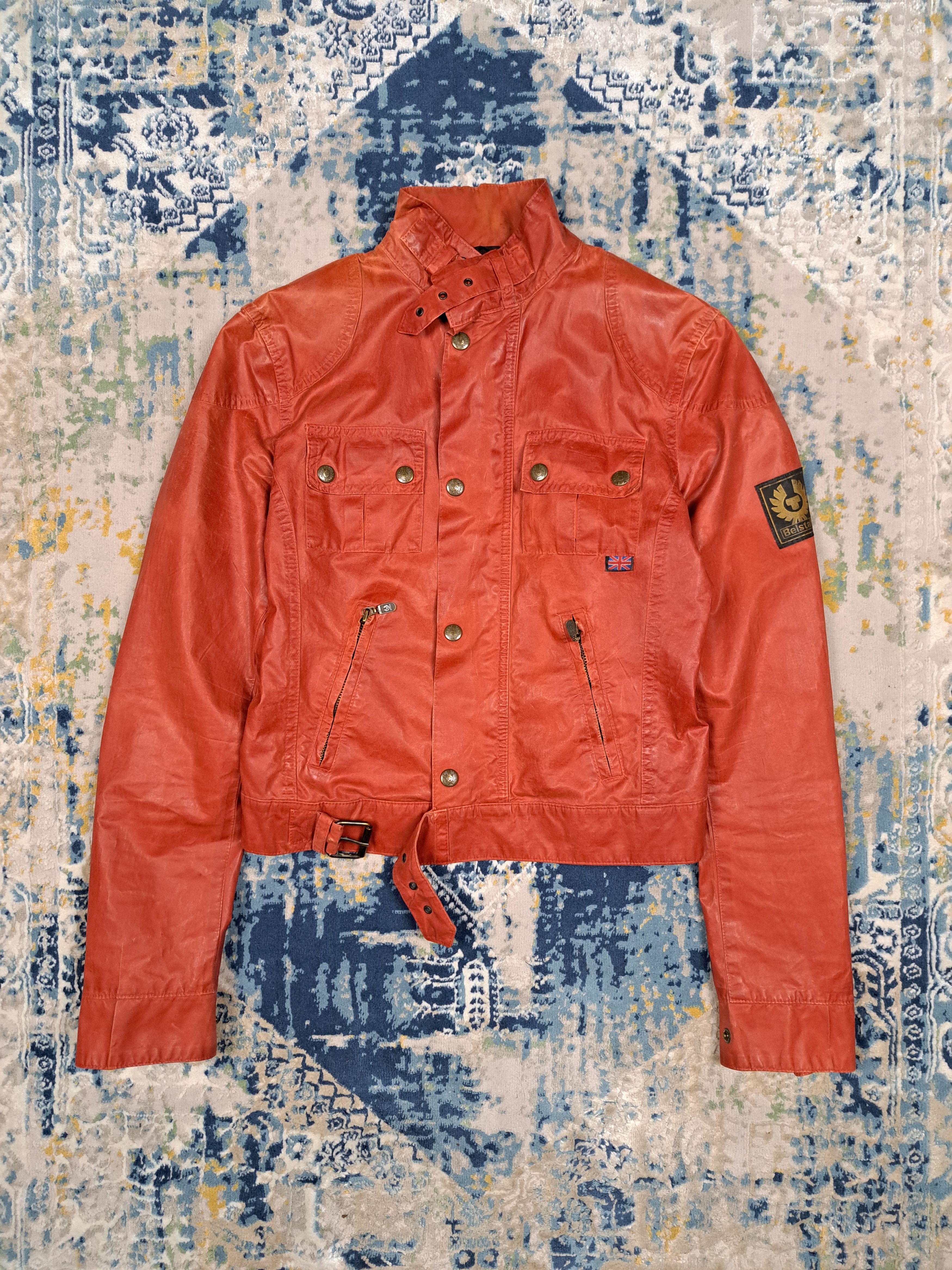 Belstaff Belstaff Gold Label Cropped Waxed Jacket Moto Ramones Size M / US 6-8 / IT 42-44 - 1 Thumbnail
