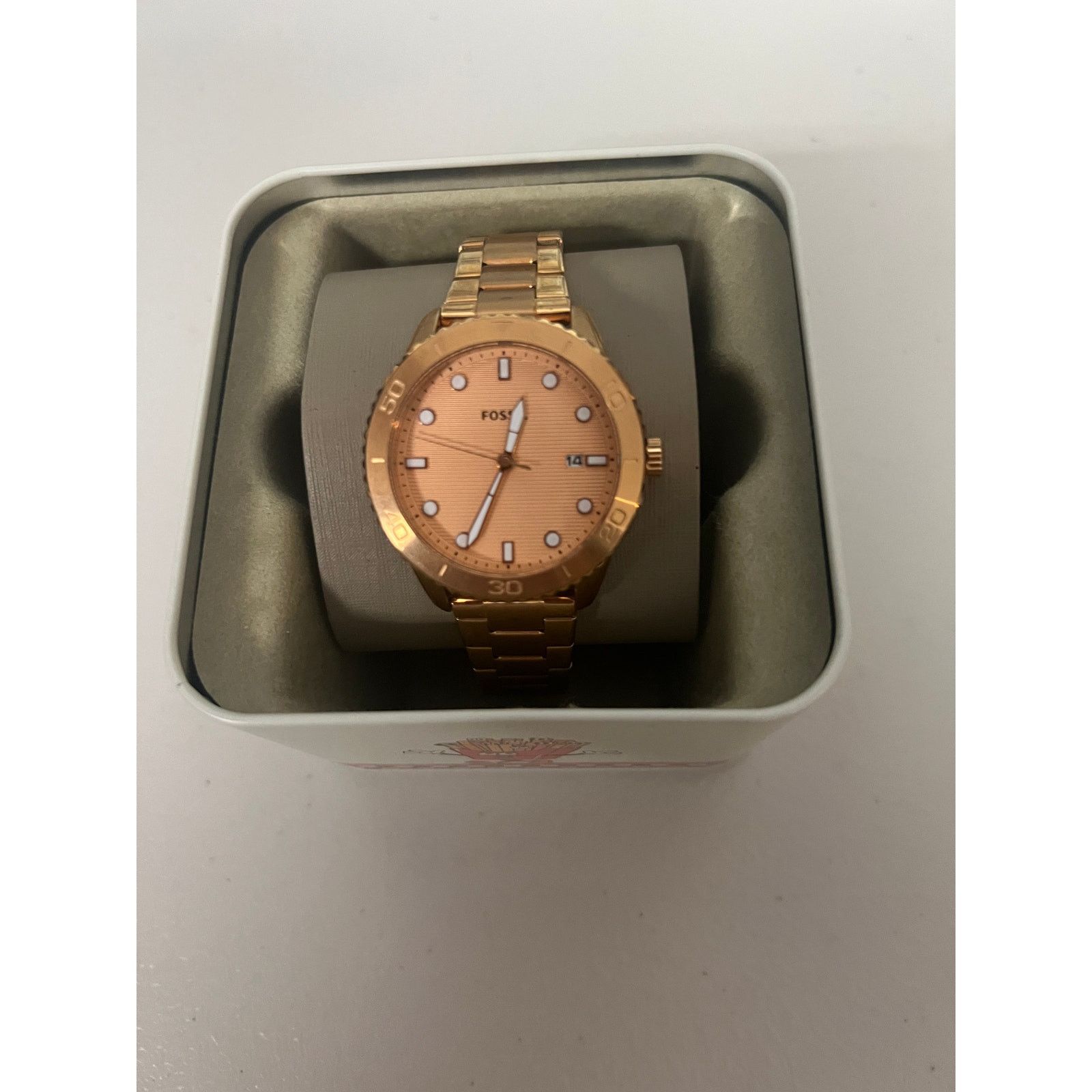 Fossil Fossil BQ3596 Rose Gold Watch, Stainless Steel Size ONE SIZE - 1 Thumbnail