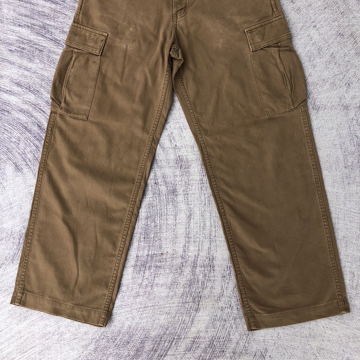 Carhartt Carharrt Khakis Cargo Pant Straight Cut Multipocket Size US 31 - 3 Thumbnail