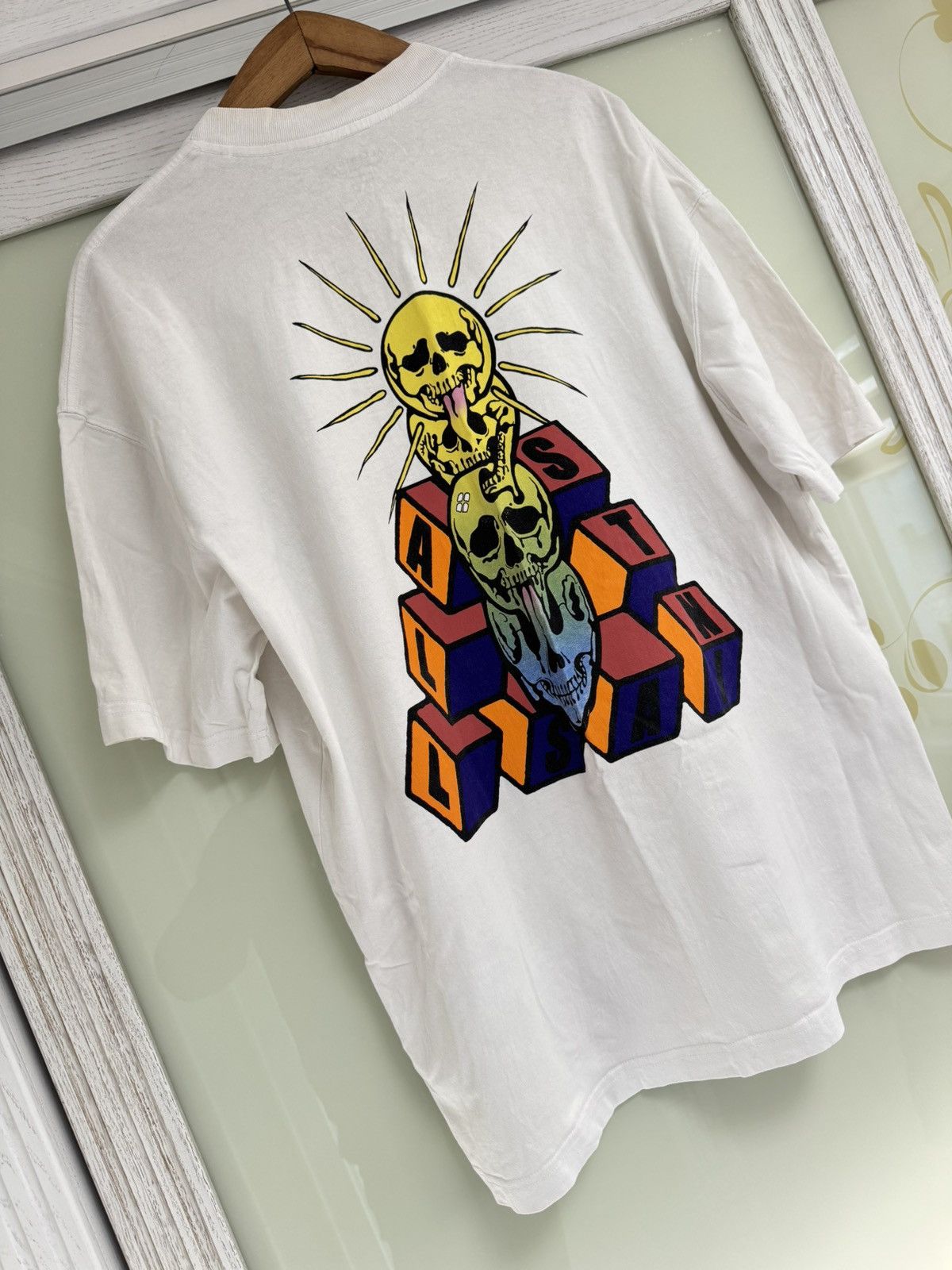 Allsaints Allsaints Plateau Oversized Graphic Print Tee Skull T-shirt Size US M / EU 48-50 / 2 - 5 Thumbnail