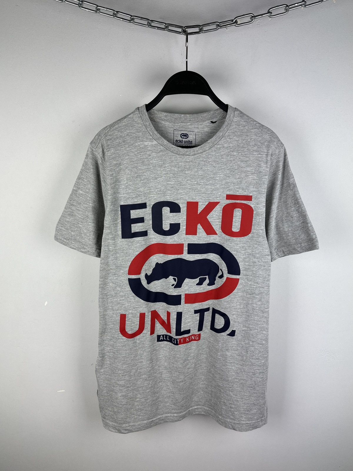 Ecko Unltd. × Vintage Vintage Ecko Unltd. Big Logo T-shirt Size US L / EU 52-54 / 3 - 1 Thumbnail