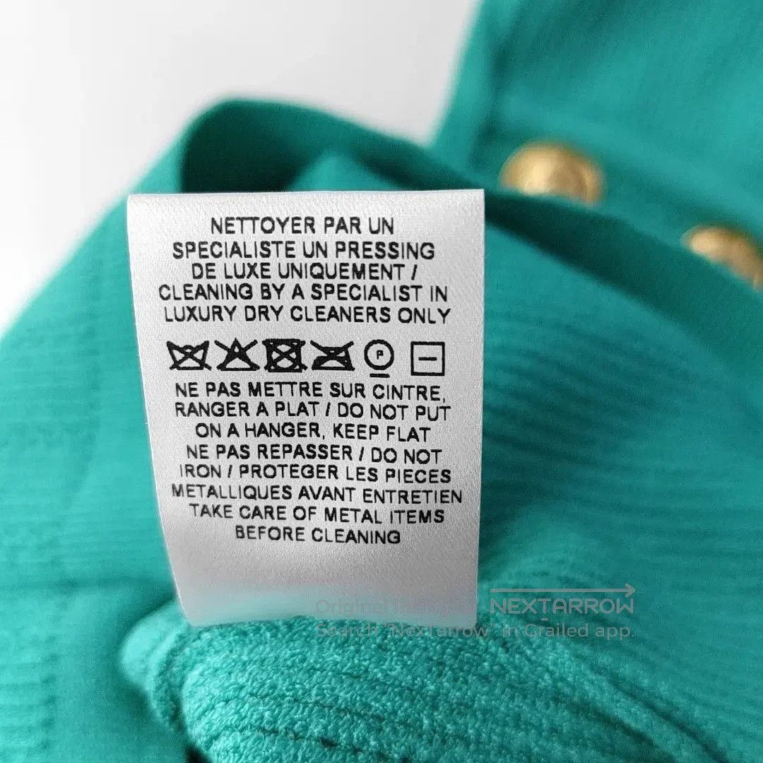 Balmain Balmain Sleeveless Green Knit Vest. Size S / US 4 / IT 40 - 2 Thumbnail
