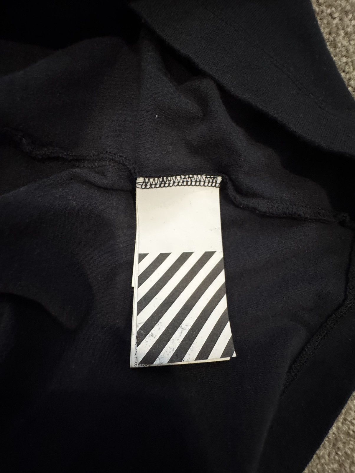 Off-White OFF-WHITE DIAG MARIANA HOODED T-SHIRT Size US M / EU 48-50 / 2 - 7 Thumbnail