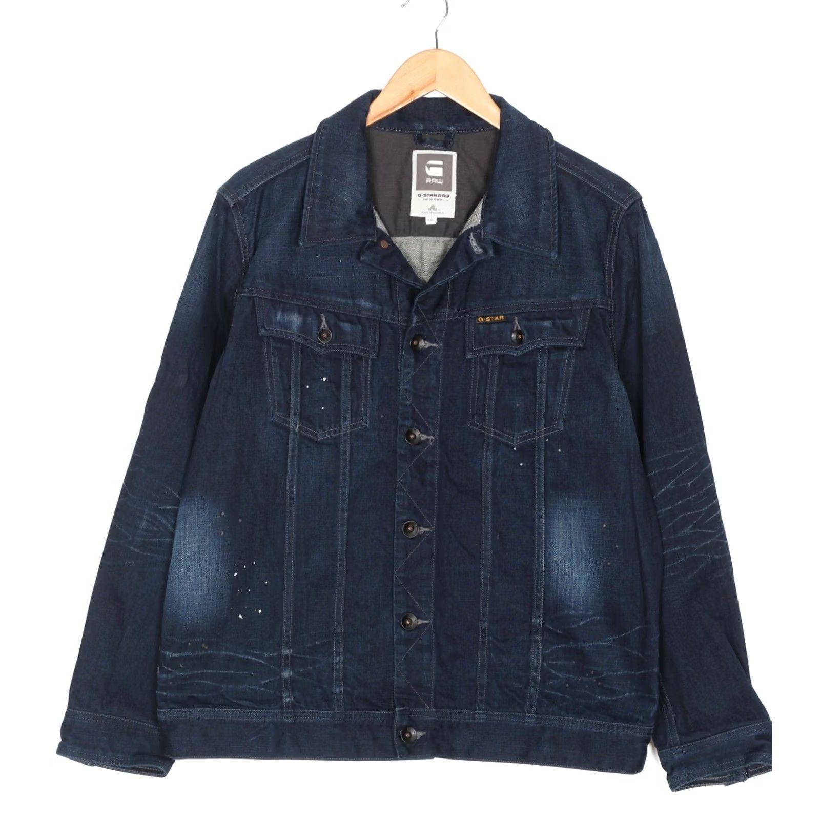 G-Star G-St ar Slim Tailor Denim Jacket Men 2XL MJ5843 Blue Denim Jacket Mens 2XL Slim Tailor Casual Jacket Blue Size US XXL / EU 58 / 5 - 2 Thumbnail
