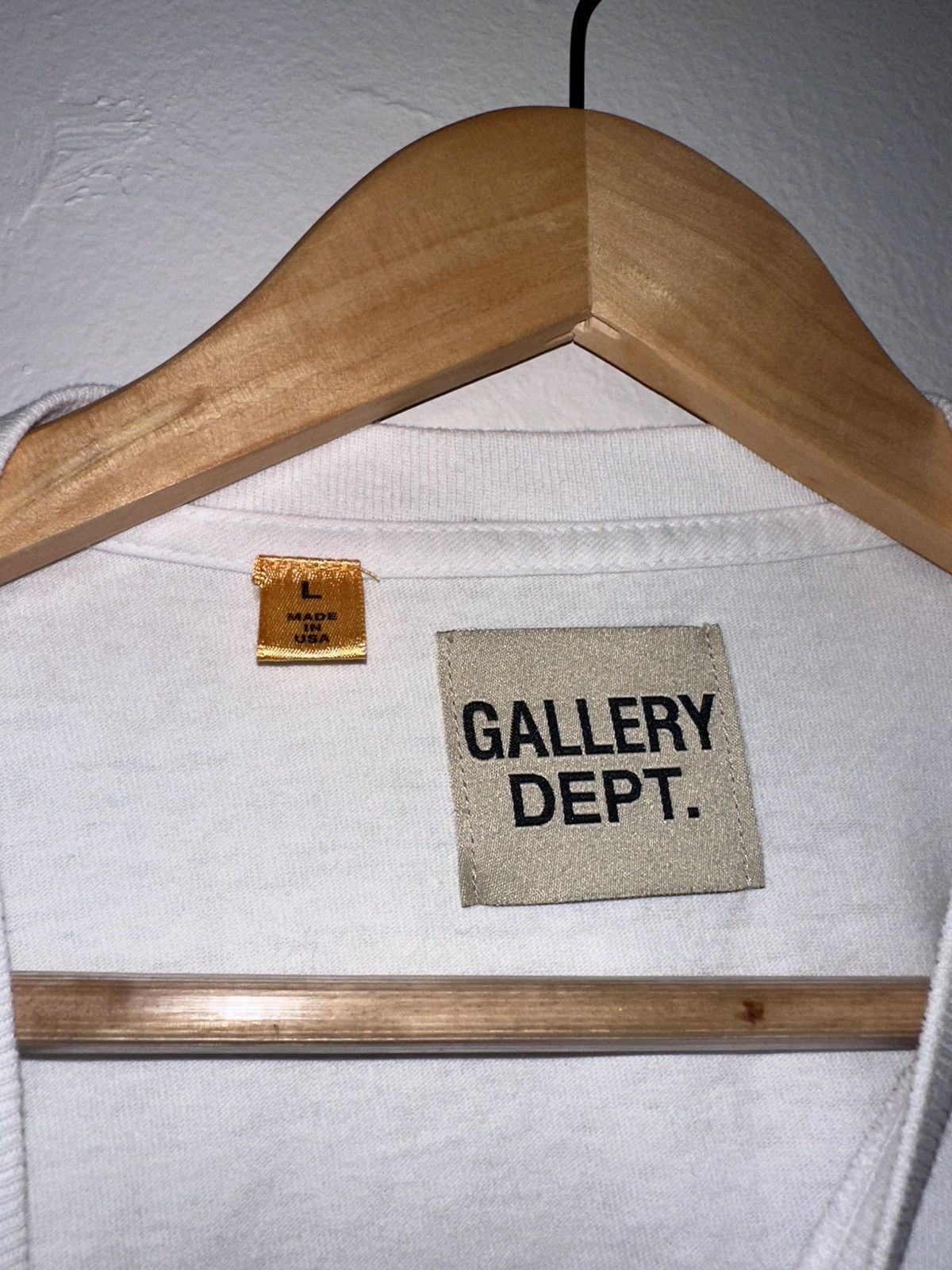 Gallery Dept. White Gallery Dept French Long sleeve Size US L / EU 52-54 / 3 - 3 Thumbnail