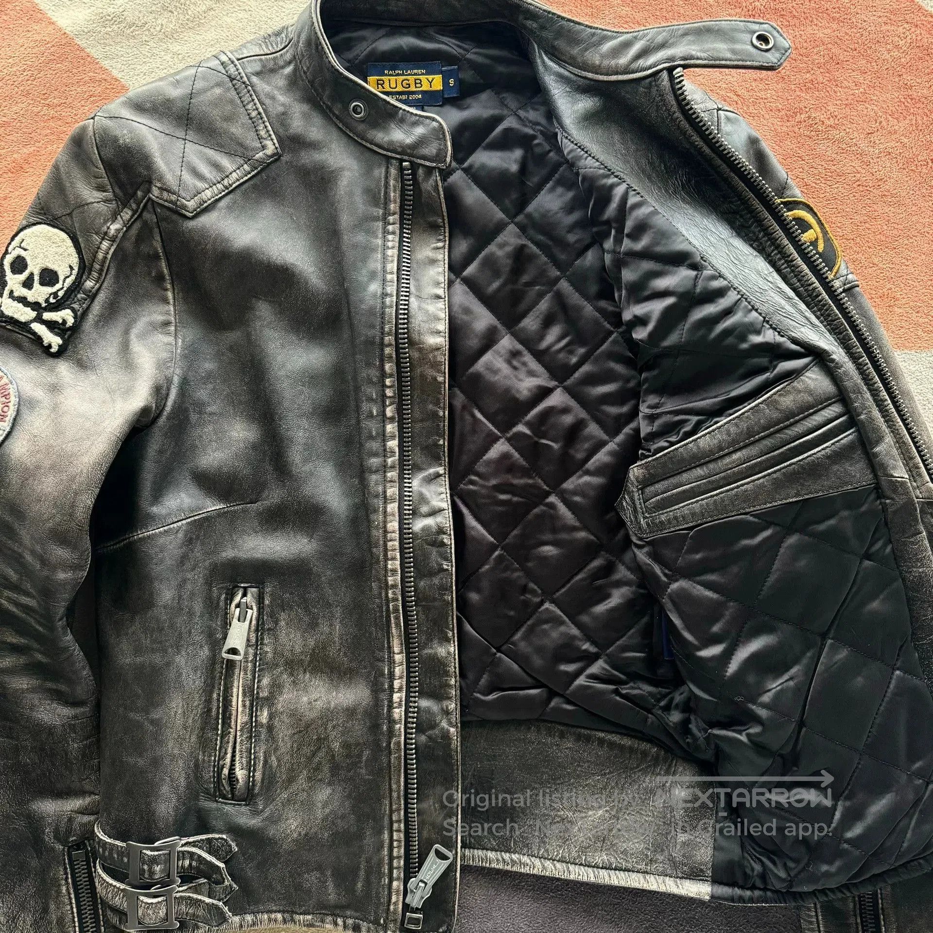Rugby Ralph Lauren Ralph Lauren Rugby J100 Leather Jacket. Size US S / EU 44-46 / 1 - 2 Thumbnail