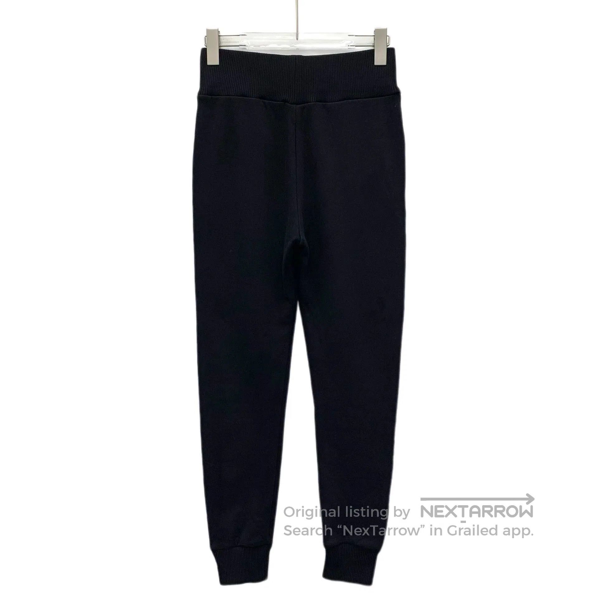 Fendi fendi black side logo cotton jogger pants. Size US 38 / EU 54 - 2 Thumbnail