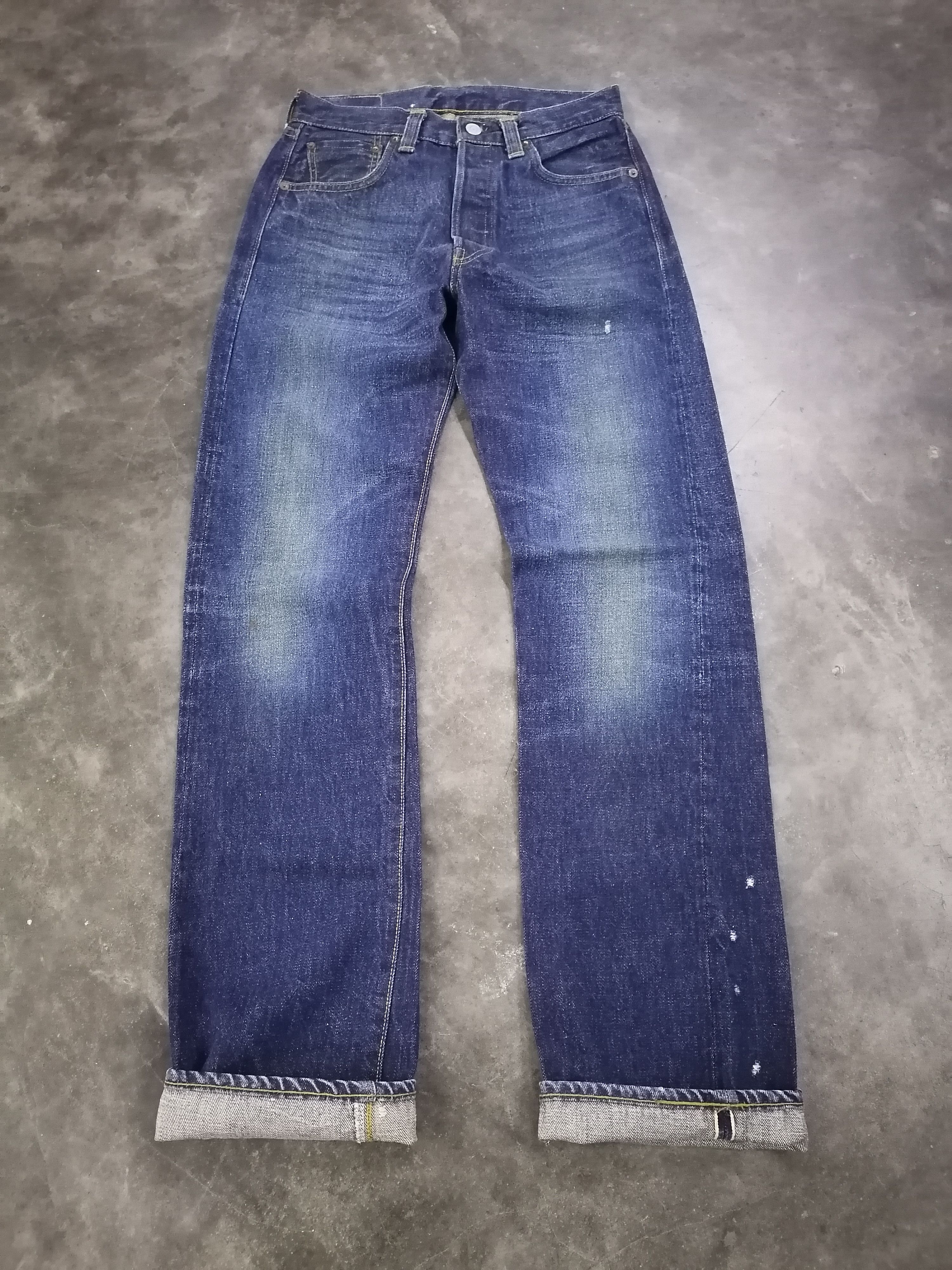 Levi's × Levi's Vintage Clothing Vintage Levi's 501 Remake 1947 Stamp Button R Denim Pants Size US 27 - 1 Thumbnail