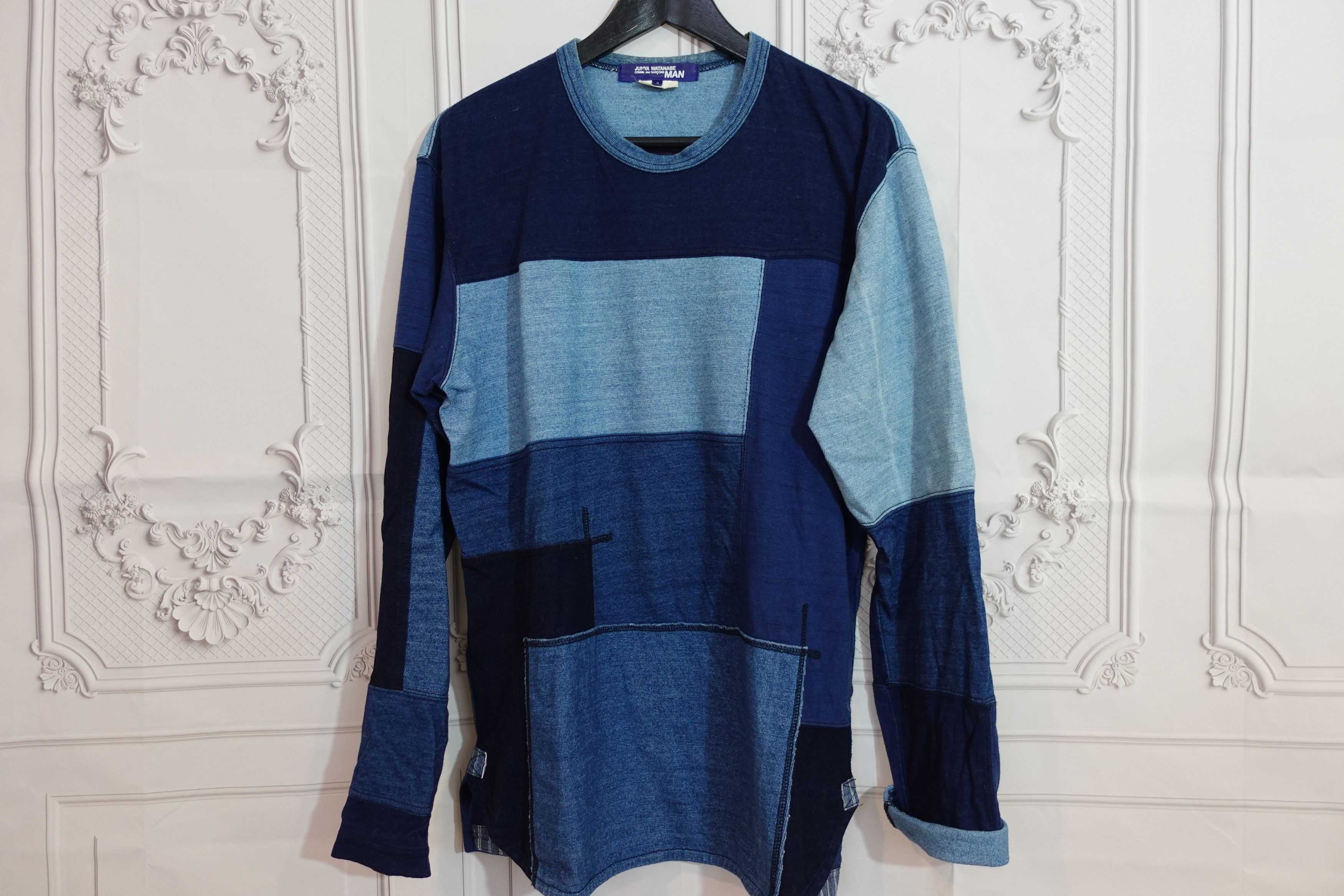 JUNYA WATANABE COMME des GARCONS カットソー S Junya Watanabe Comme des Garcons Layered Asymmetric T-shirt