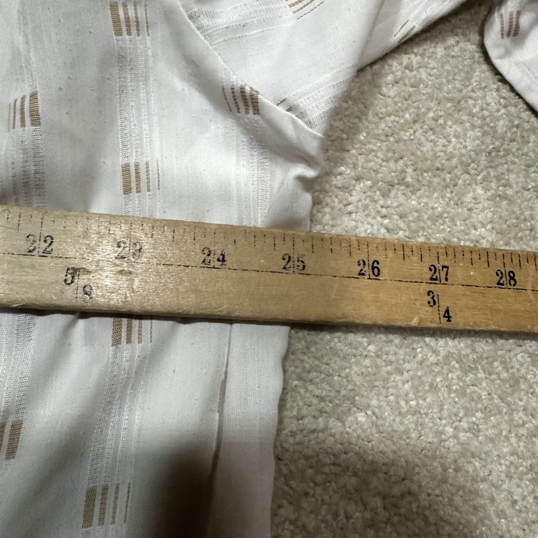 Vintage VINTAGE Dee Cee Button-Front Shirt Mens XL Beige Dagger Collar 1970s Rockabilly Shirt long sleeve Casual Size XL Size US XL / EU 56 / 4 - 7 Thumbnail