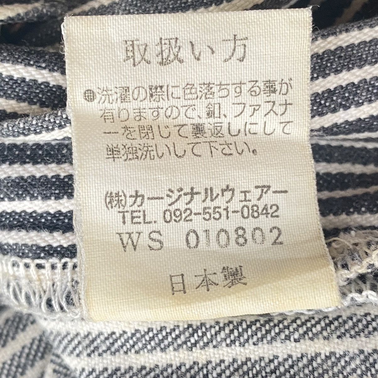 Japanese Brand Hickory stripe straight leg denim Size US 30 / EU 46 - 6 Thumbnail