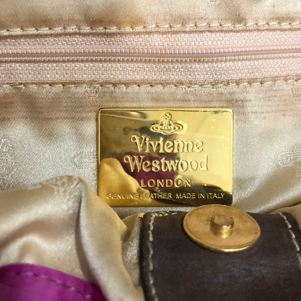Vivienne Westwood ‼️YES‼️ VIVIENNE WESTWOOD SATIN SLASHED RUCHED SHOULDER BAG Size ONE SIZE - 10 Thumbnail