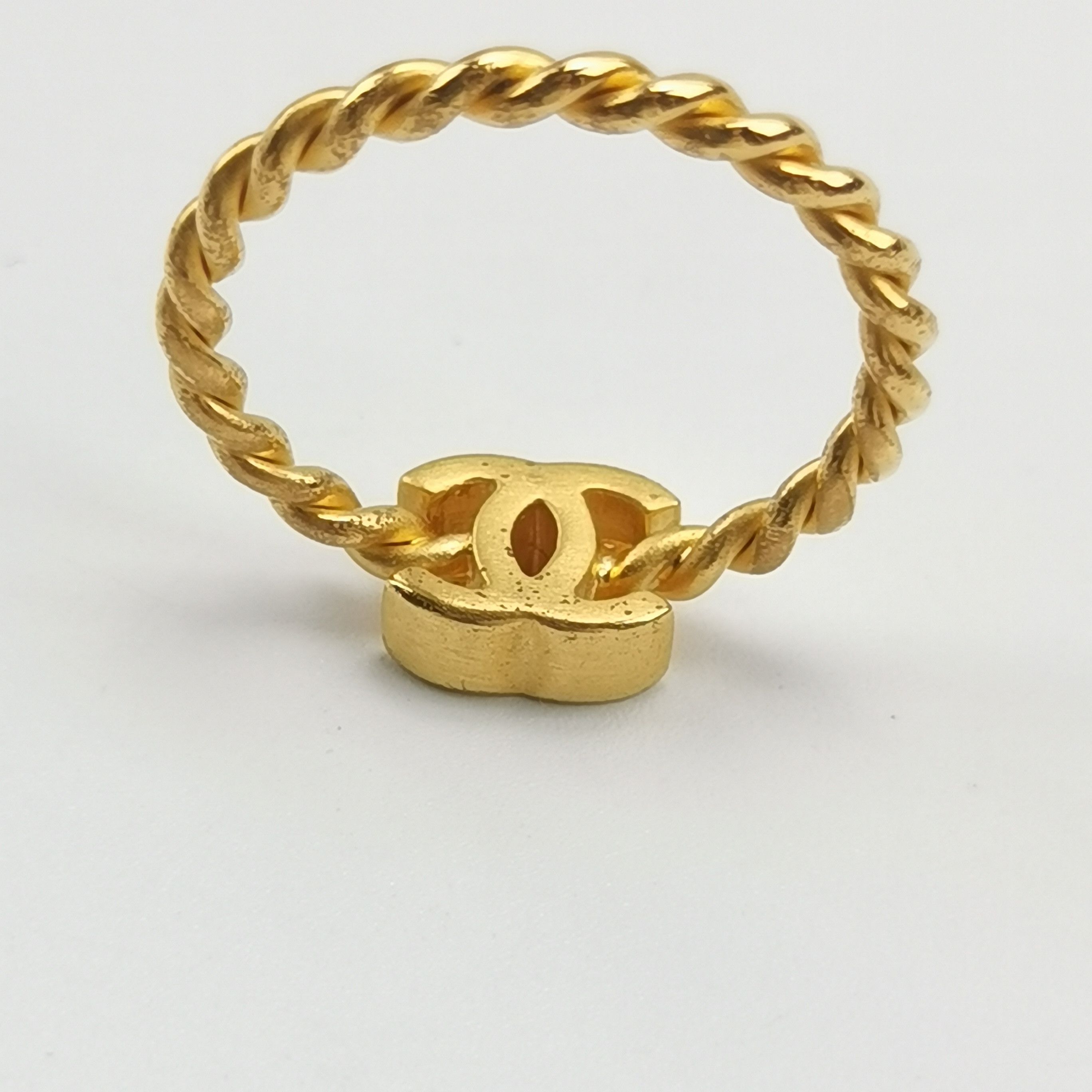 Chanel Chanel Double C Ring Size 11 -z2505 Size ONE SIZE - 8 Thumbnail