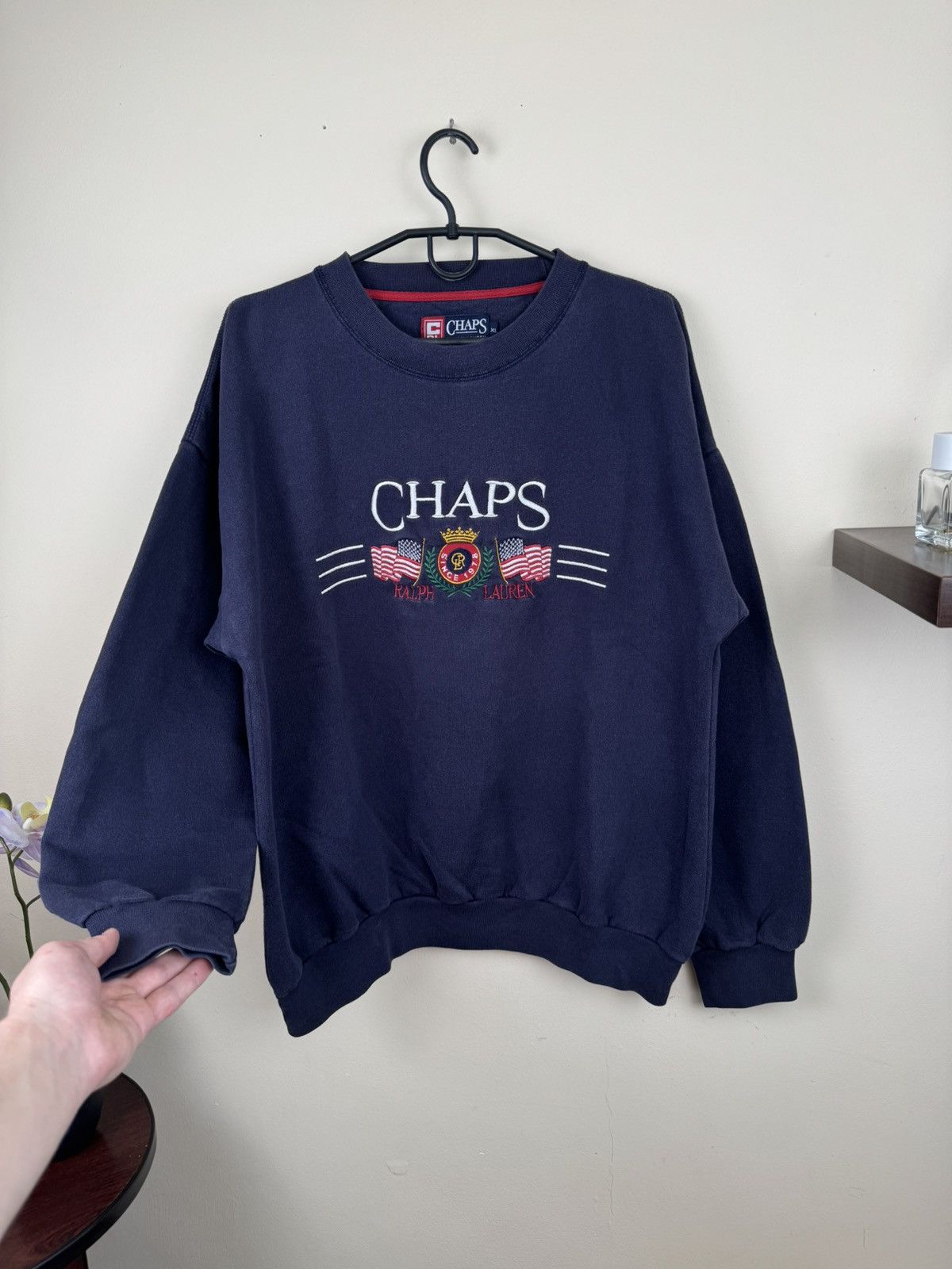 Other Vintage Chaps Ralph Lauren Sweatshirt Blue XL Streetwear Size US XL / EU 56 / 4 - 7 Thumbnail