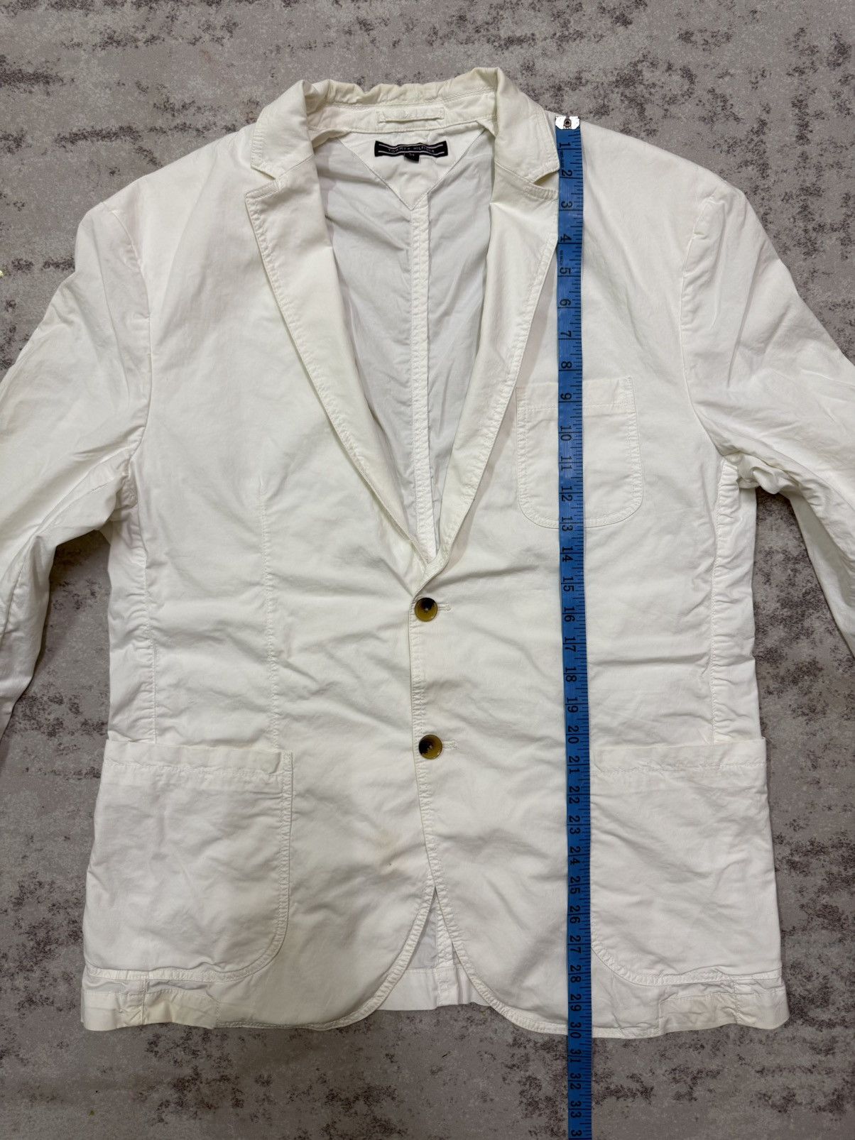 Tommy Hilfiger Tommy Hilfiger Open Colar Blazer Jacket Cotton Size US M / EU 48-50 / 2 - 21 Thumbnail