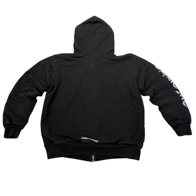 Chrome Hearts Chrome Hearts Blue Letters Sleeve Thermal Zip-Up Hoodie Size US L / EU 52-54 / 3 - 2 Thumbnail