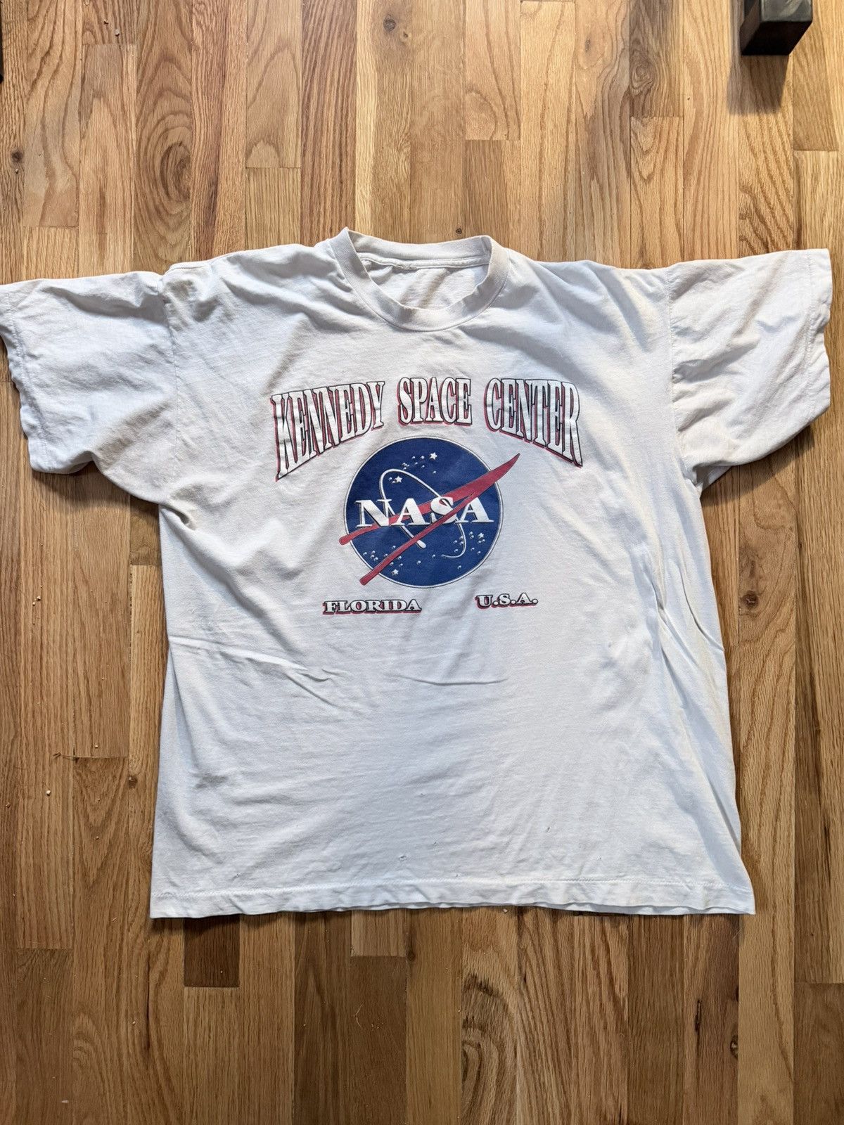 Vintage 90s NASA Kennedy Space Center Size US XL / EU 56 / 4 - 1 Thumbnail