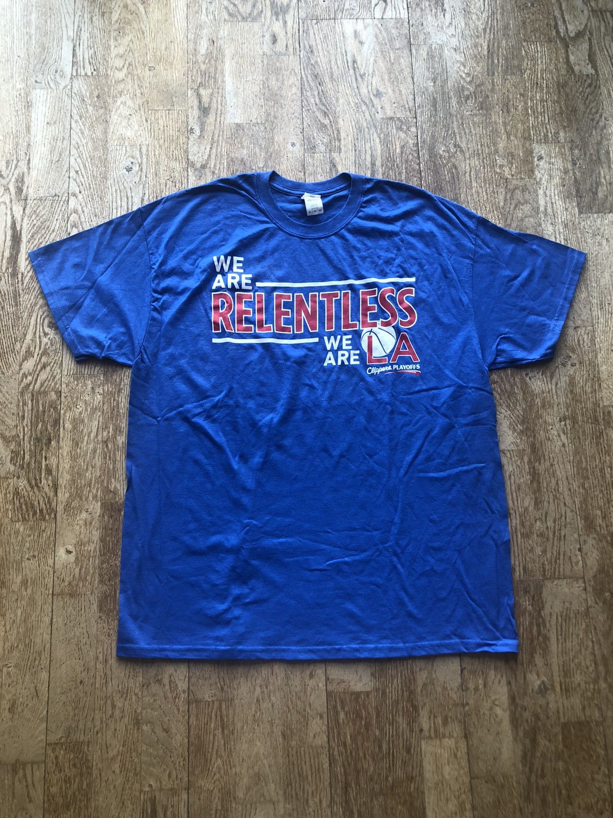 NBA LOS ANGELES CLIPPERS NBA PLAYOFFS VINTAGE TEE SHIRT Size US XL / EU 56 / 4 - 1 Thumbnail