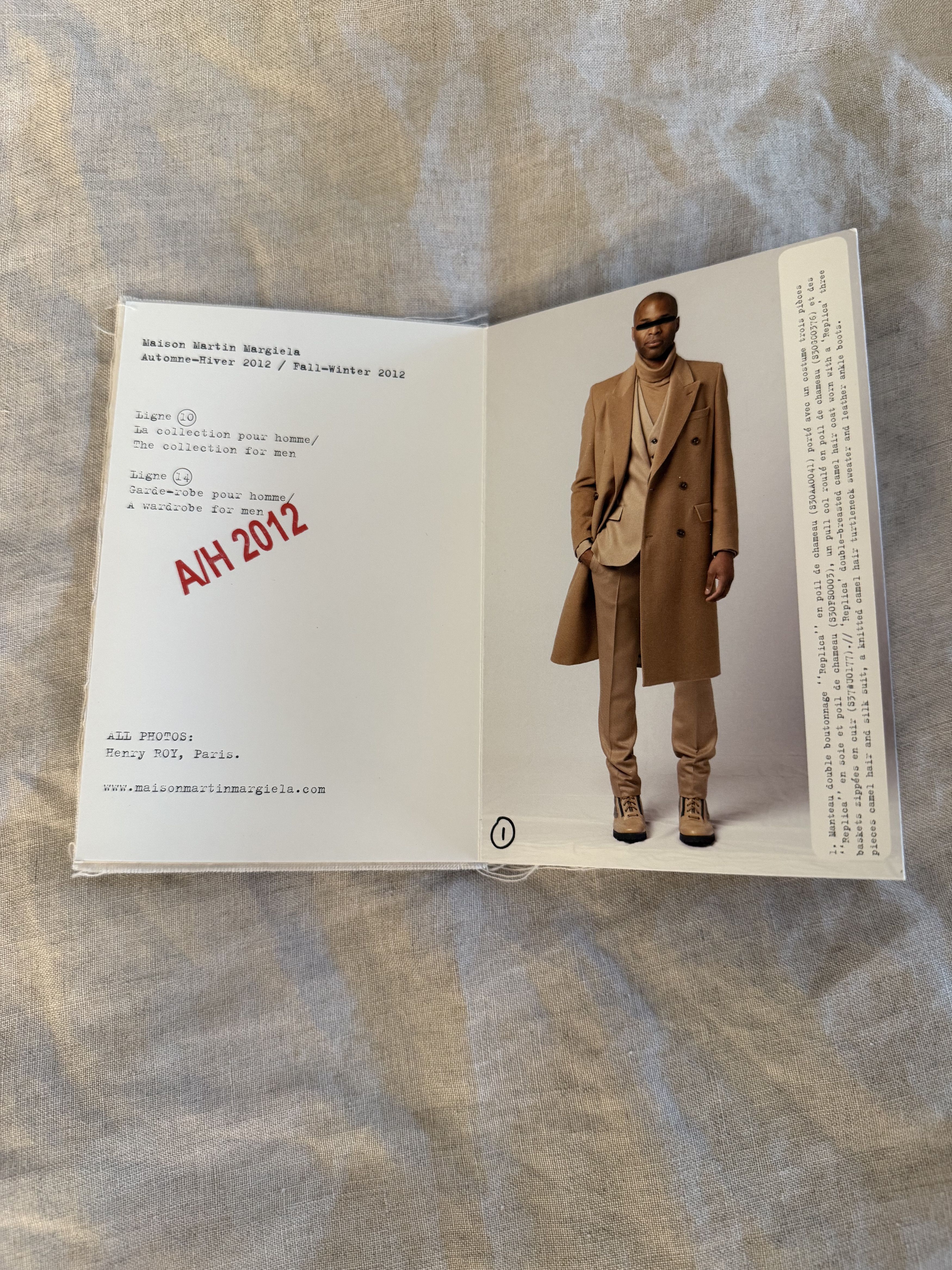 Maison Martin Margiela Men's Collection Fall Winter 2012