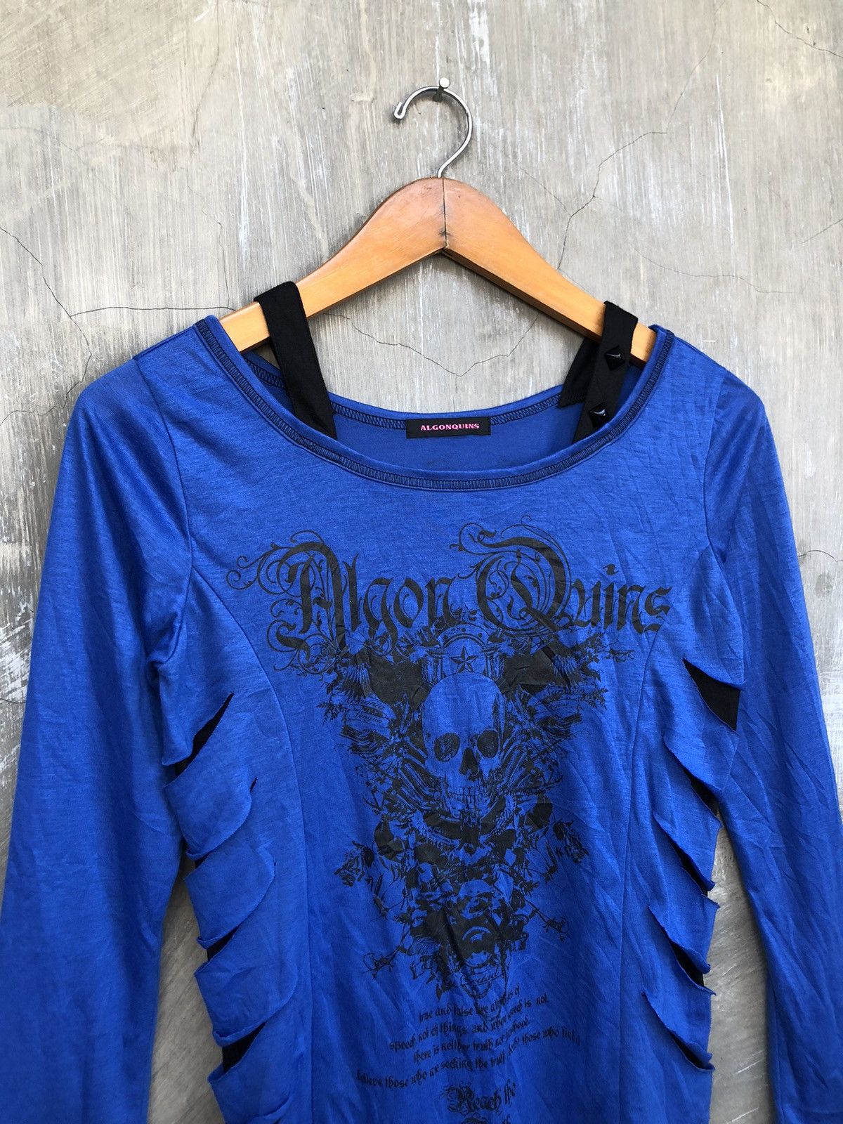 Japanese Brand Y2K Japanese Algonquins Grunge Style T-Shirt Size M / US 6-8 / IT 42-44 - 4 Thumbnail