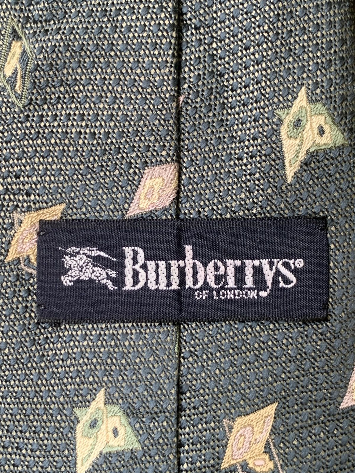 Rare Design Vintage Burberry’s Of London Ties