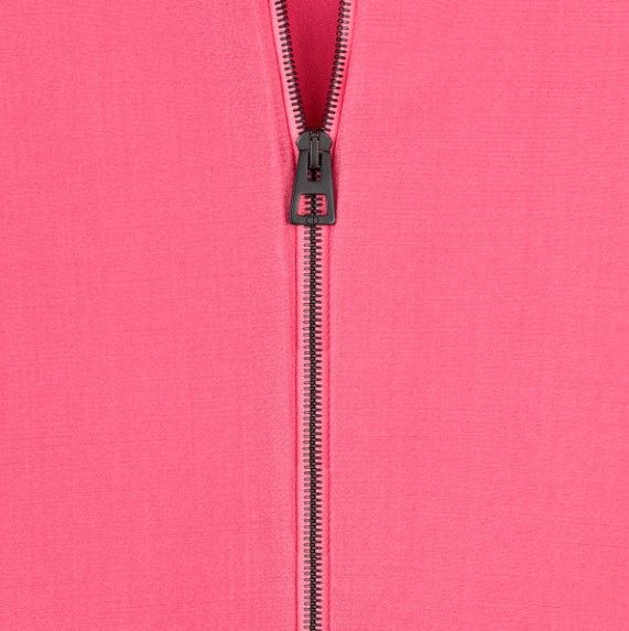 Dior o1w1db10824 Wool & Silk Short-Sleeved Top in Pink Size L / US 10 / IT 46 - 3 Thumbnail