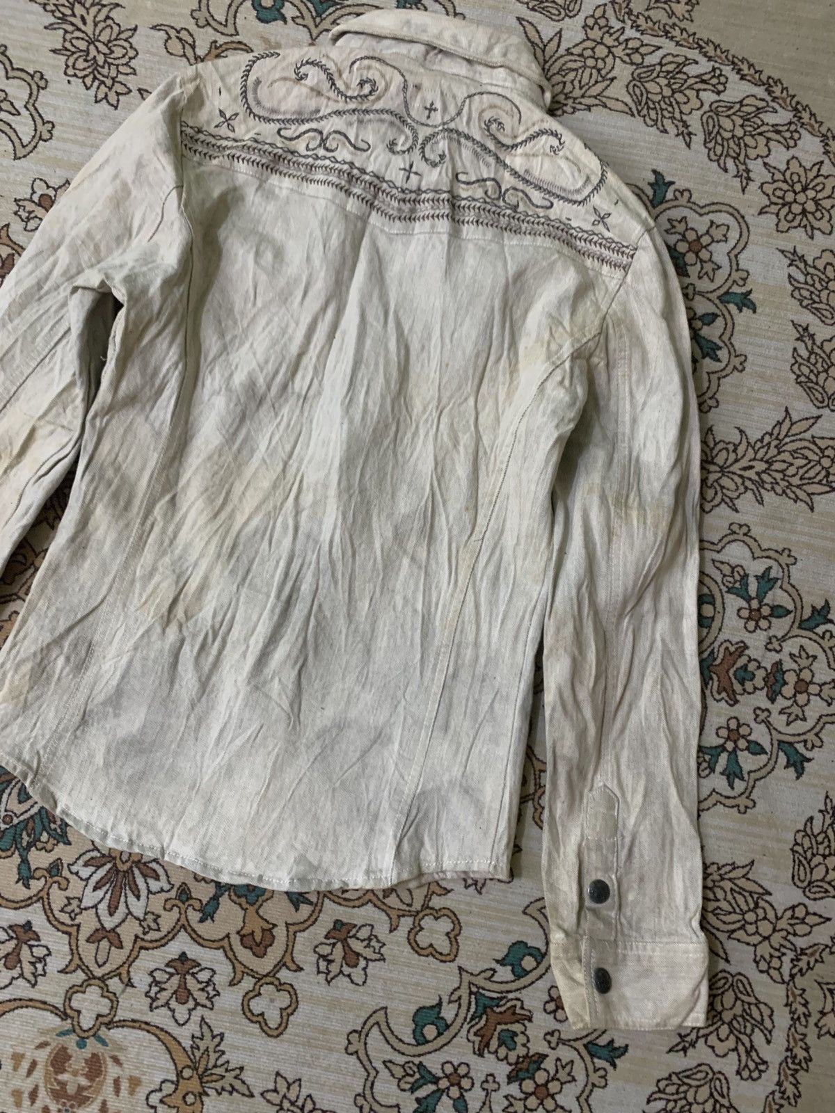 In The Attic IN THE ATTIC SHIRT DENIM Size M / US 6-8 / IT 42-44 - 9 Thumbnail