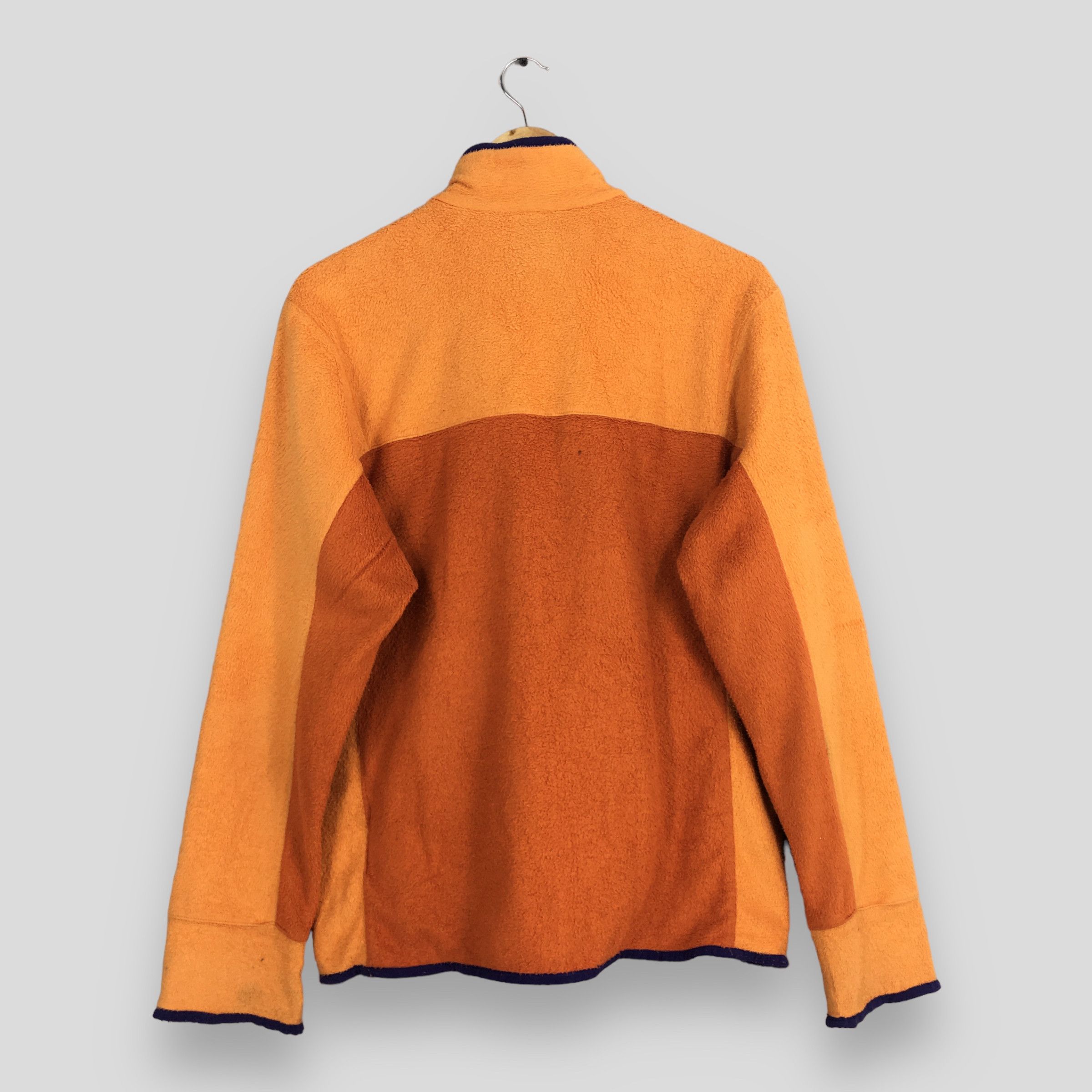 Nike × Nike ACG Vintage Y2K Nike Swoosh Orange Fleece Sweater Medium Size US M / EU 48-50 / 2 - 7 Thumbnail