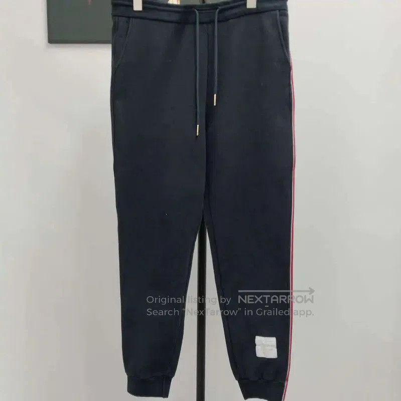 Thom Browne Thom Browne Men's Navy Cotton Casual Pants . Size US 34 / EU 50 - 1 Thumbnail