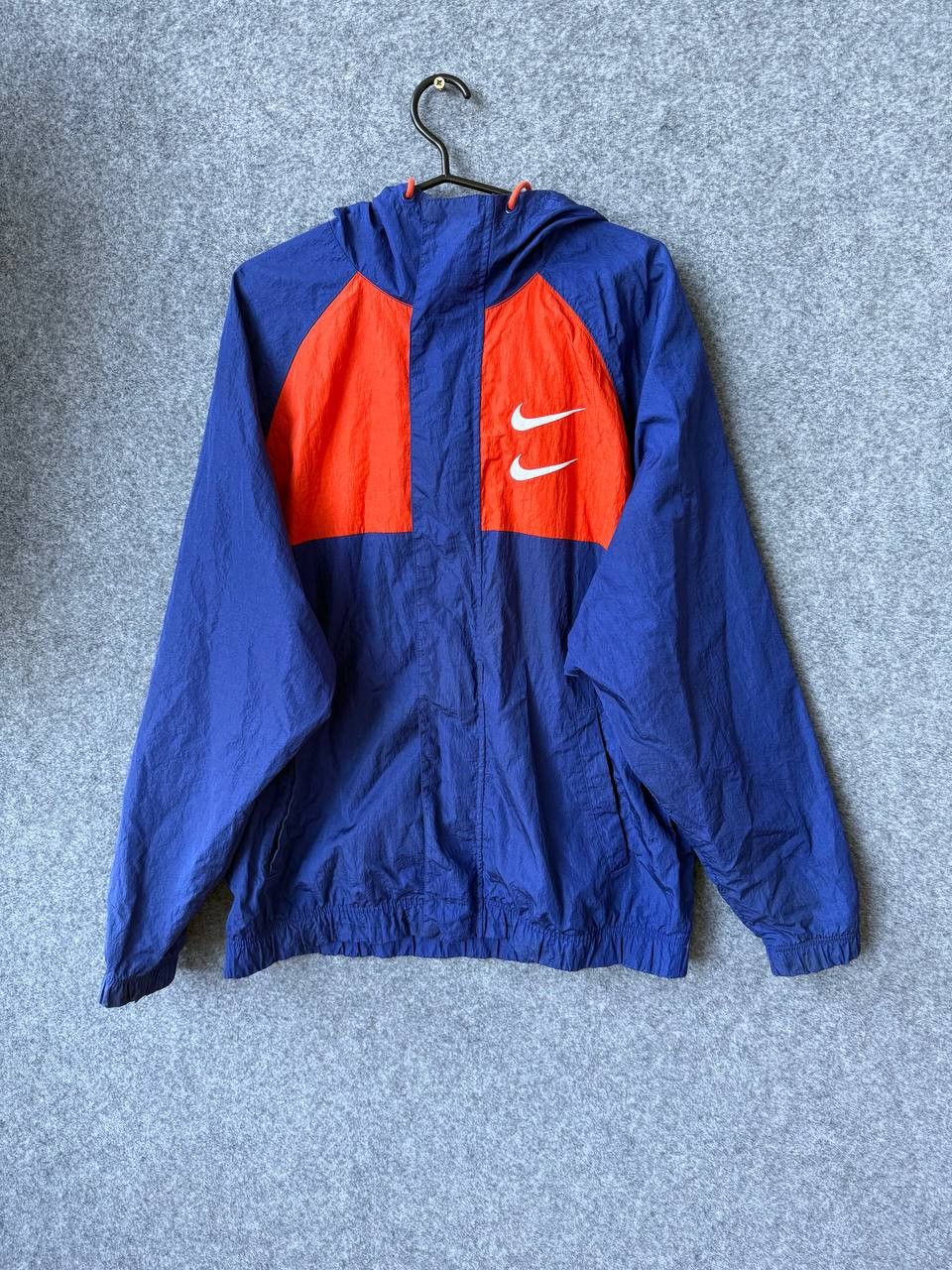 Nike Nike NSW Double Swoosh Mens Blue Orange Jacket Size M Size US M / EU 48-50 / 2 - 1 Thumbnail