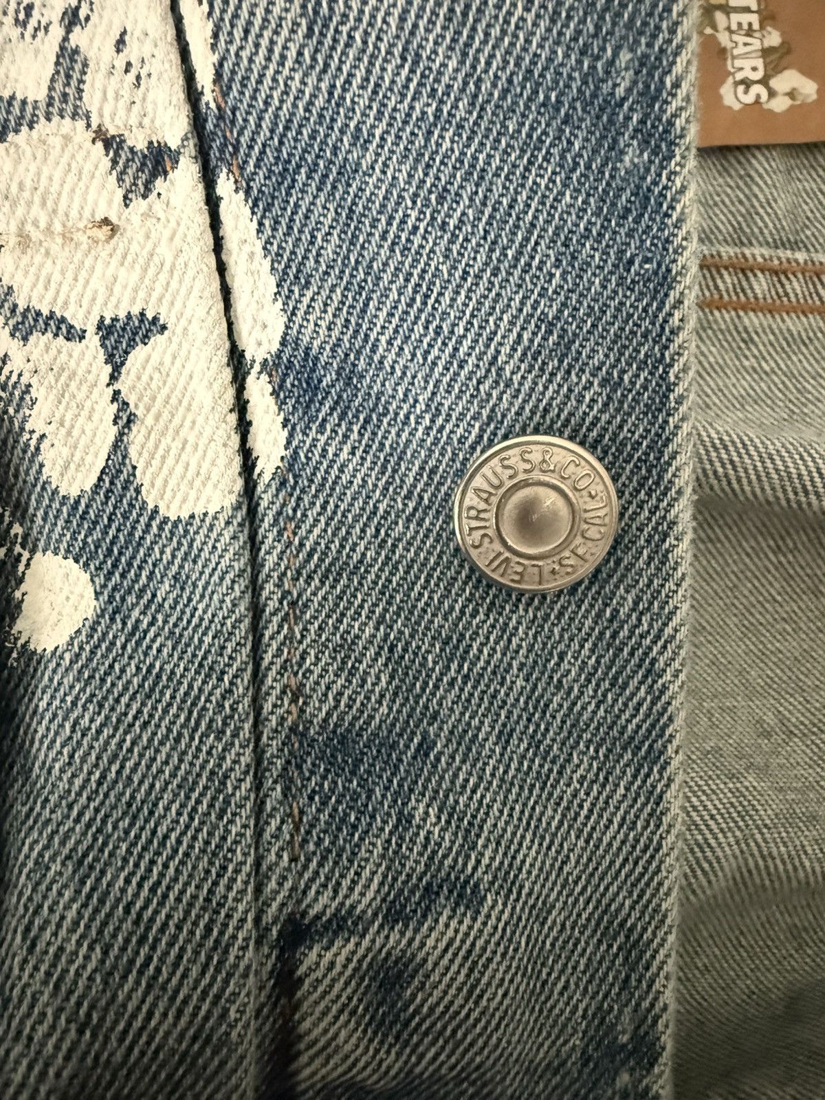 DENIM TEARS Denim tears levi denim jacket Size US M / EU 48-50 / 2 - 4 Thumbnail