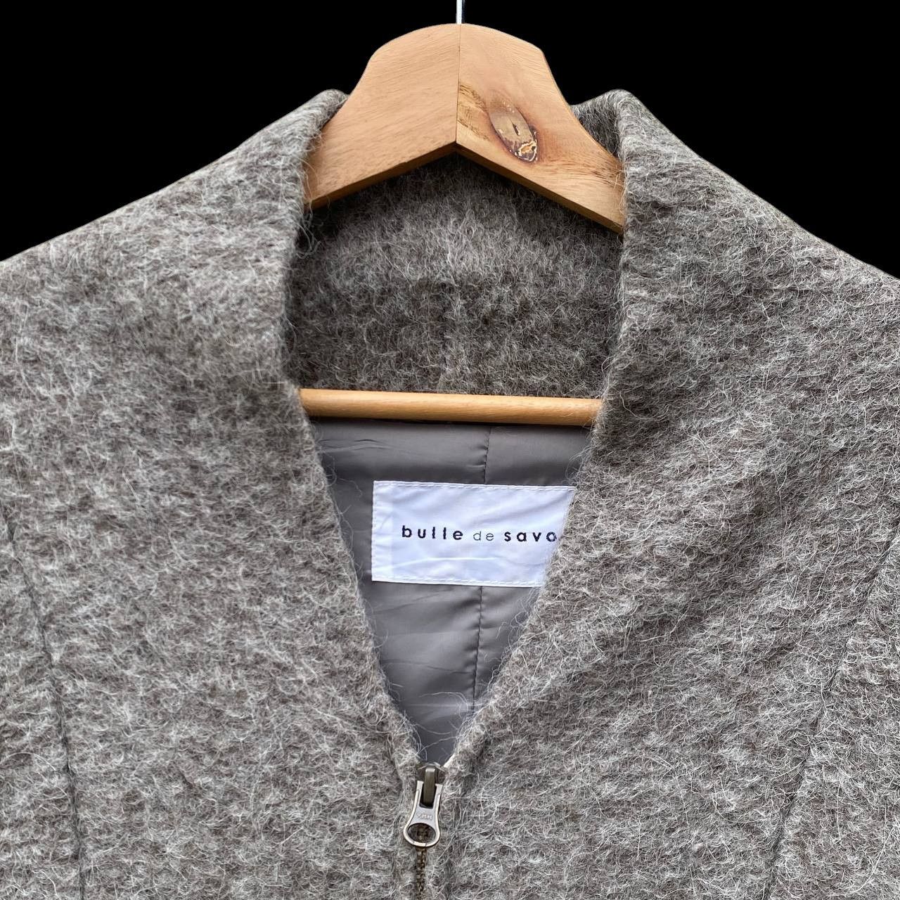 Japanese Brand MOHAIR BULLE DE SAVON JAPAN TORTOISE BAGGY JACKET Size M / US 6-8 / IT 42-44 - 9 Thumbnail