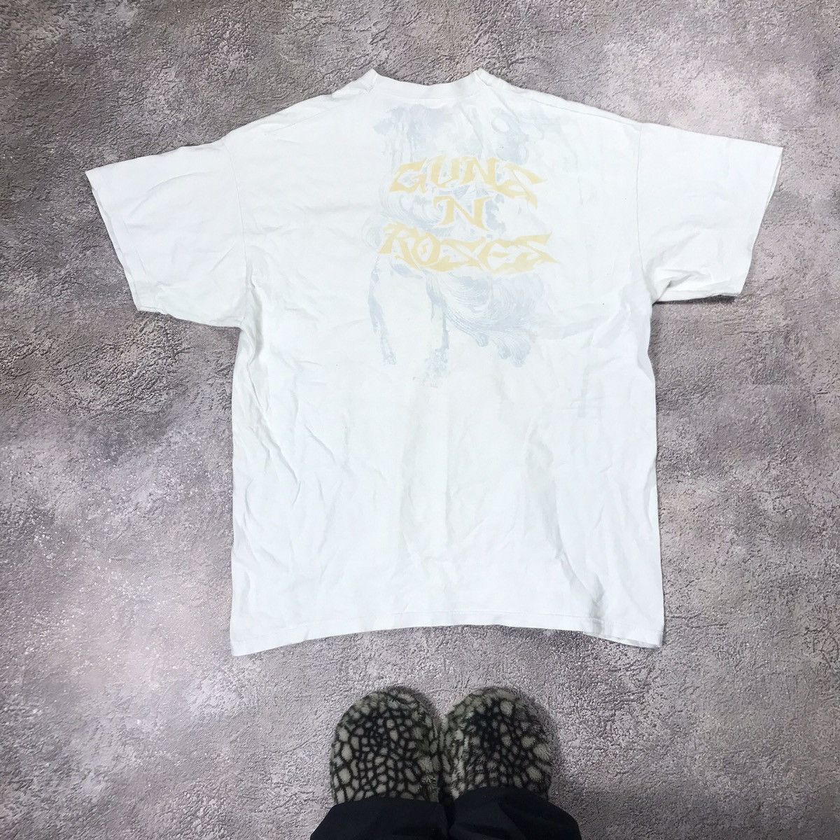 Band Tees VINTAGE Y2K BAND TEE GUNS N ROSES SKULLS DEAD FACE 90s Size US XL / EU 56 / 4 - 7 Thumbnail