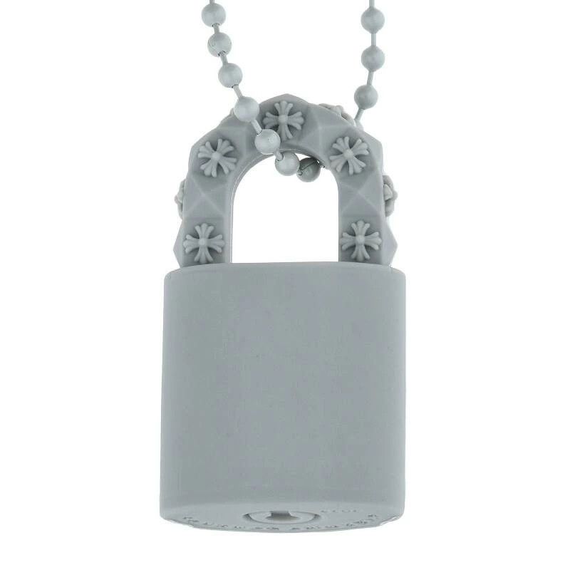 Chrome Hearts Chrome Hearts Rubber Padlock Necklace Size ONE SIZE - 4 Thumbnail