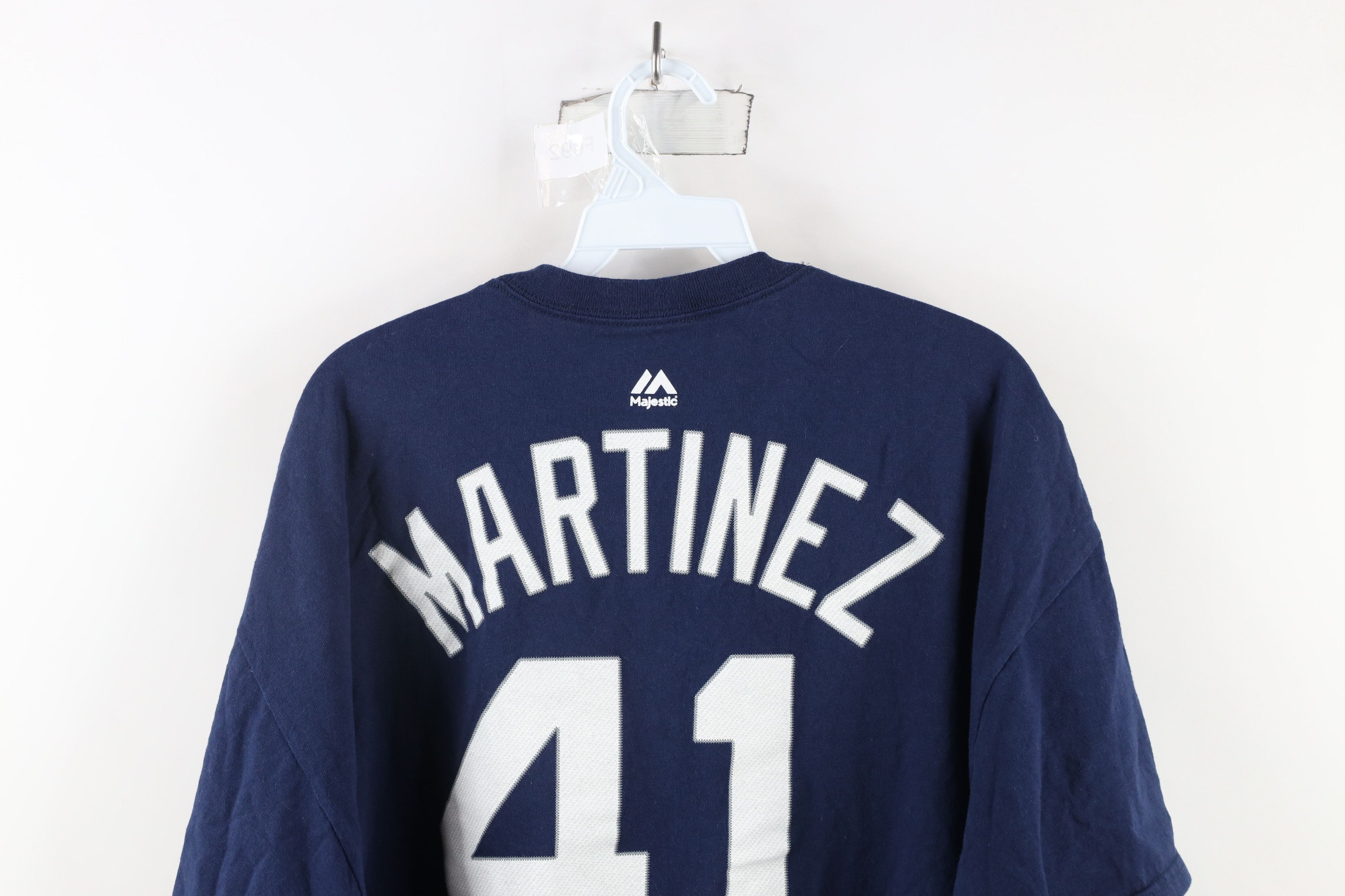 Majestic × Vintage Vintage Majestic Martinez Detroit Tigers Baseball T-Shirt Size US XL / EU 56 / 4 - 13 Thumbnail