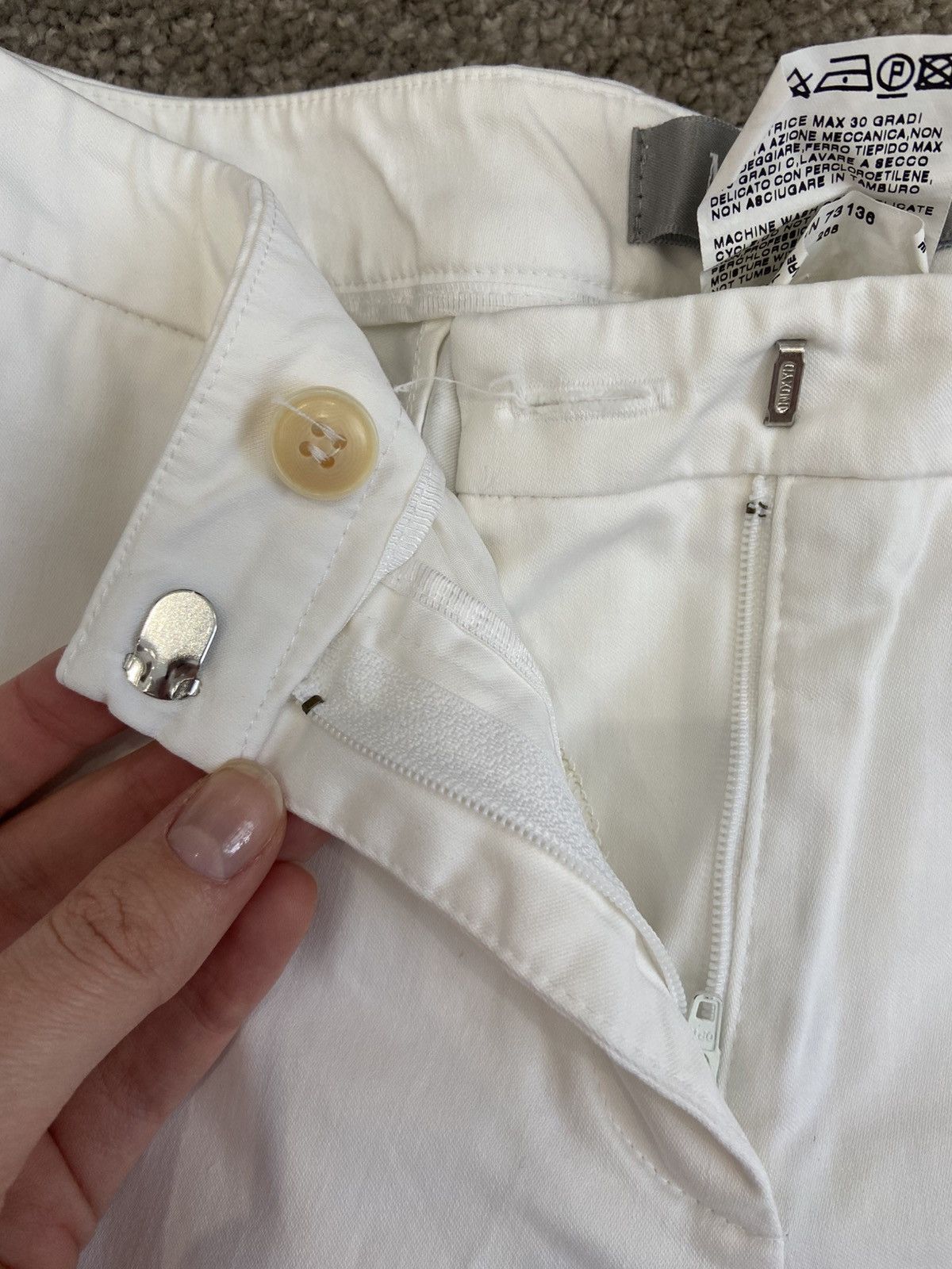 Max Mara Max Mara Blend Cropped Pants Size 28" / US 6 / IT 42 - 5 Thumbnail