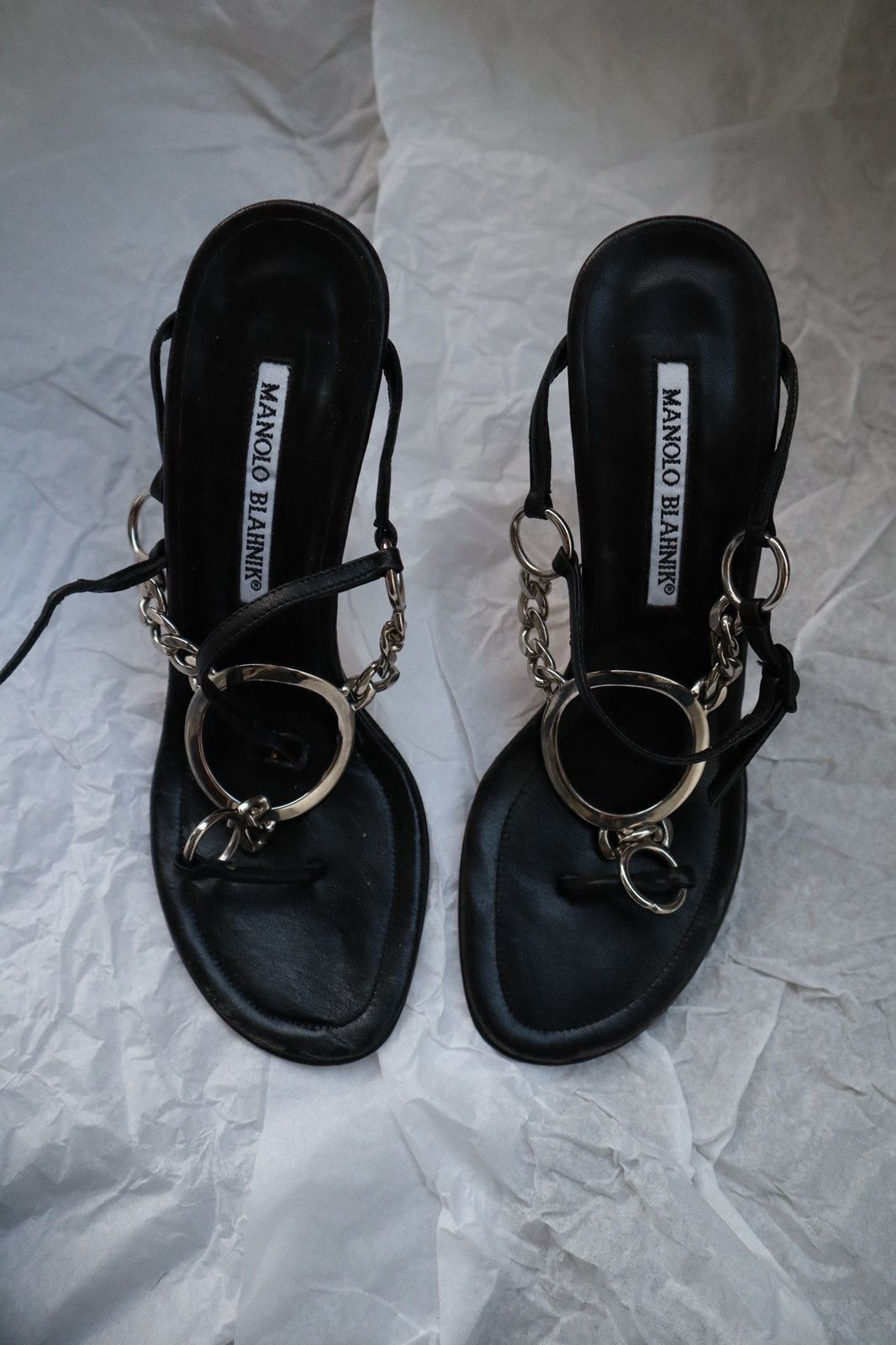 Manolo Blahnik Manolo Blahnik Size US 7 / IT 37 - 2 Thumbnail
