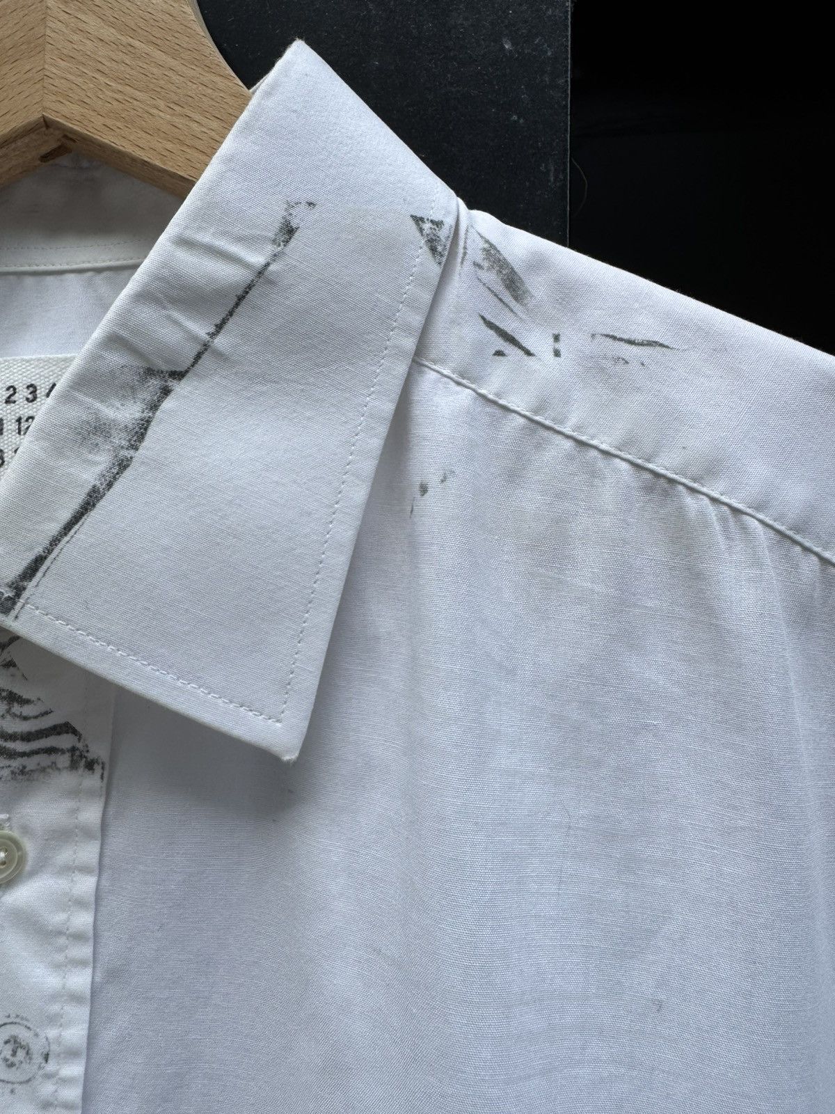 Maison Margiela Maison Martin Margiela SS99 Artisanal Print Button-Up Shirt Size US M / EU 48-50 / 2 - 4 Thumbnail