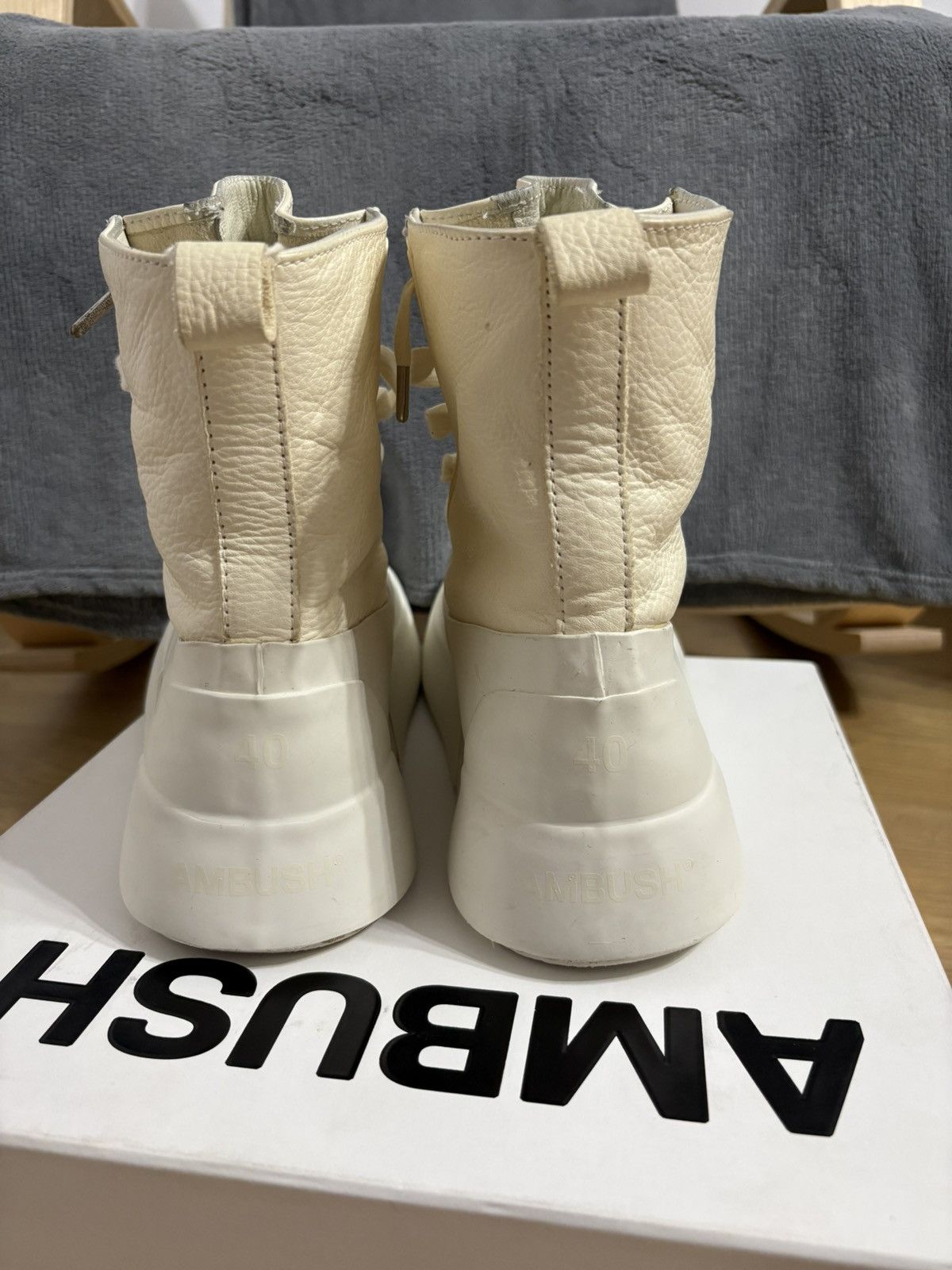Ambush Design Ambush vulcanized high hi-top sneakers brand new Size US 7 / EU 40 - 4 Thumbnail