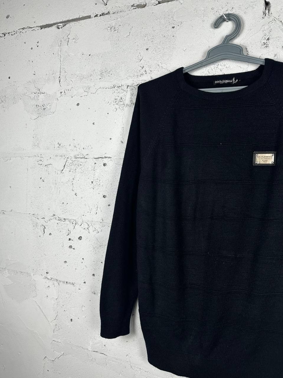 Dolce & Gabbana × Vintage Vintage Dolce & Gabbana Sweater Avantgarde Style 00s Size US L / EU 52-54 / 3 - 3 Thumbnail