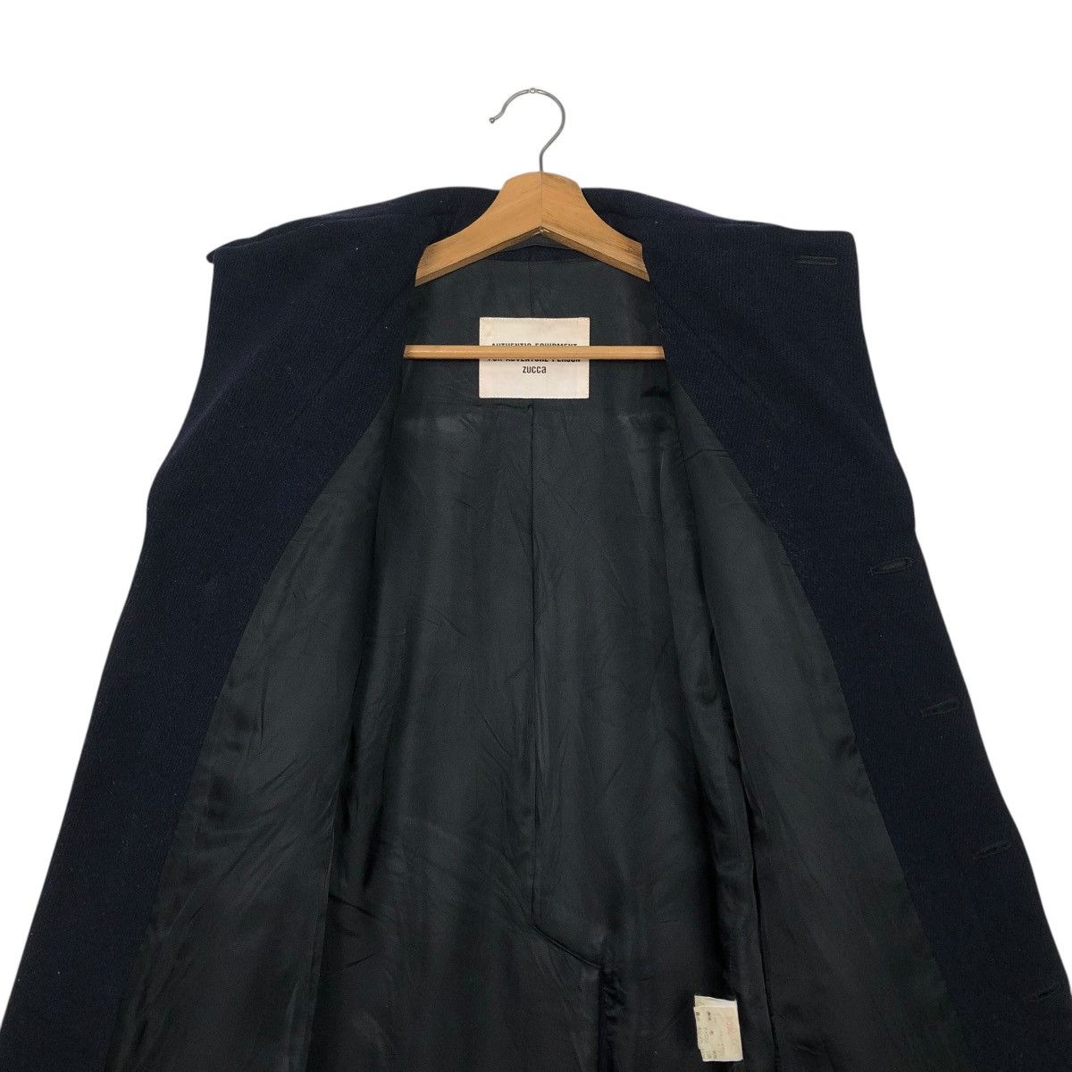 Issey Miyake 🔥VINTAGE OVER COAT WOOL LONG JACKET ZUCCA ISSEY MIYAKE Size US M / EU 48-50 / 2 - 17 Thumbnail