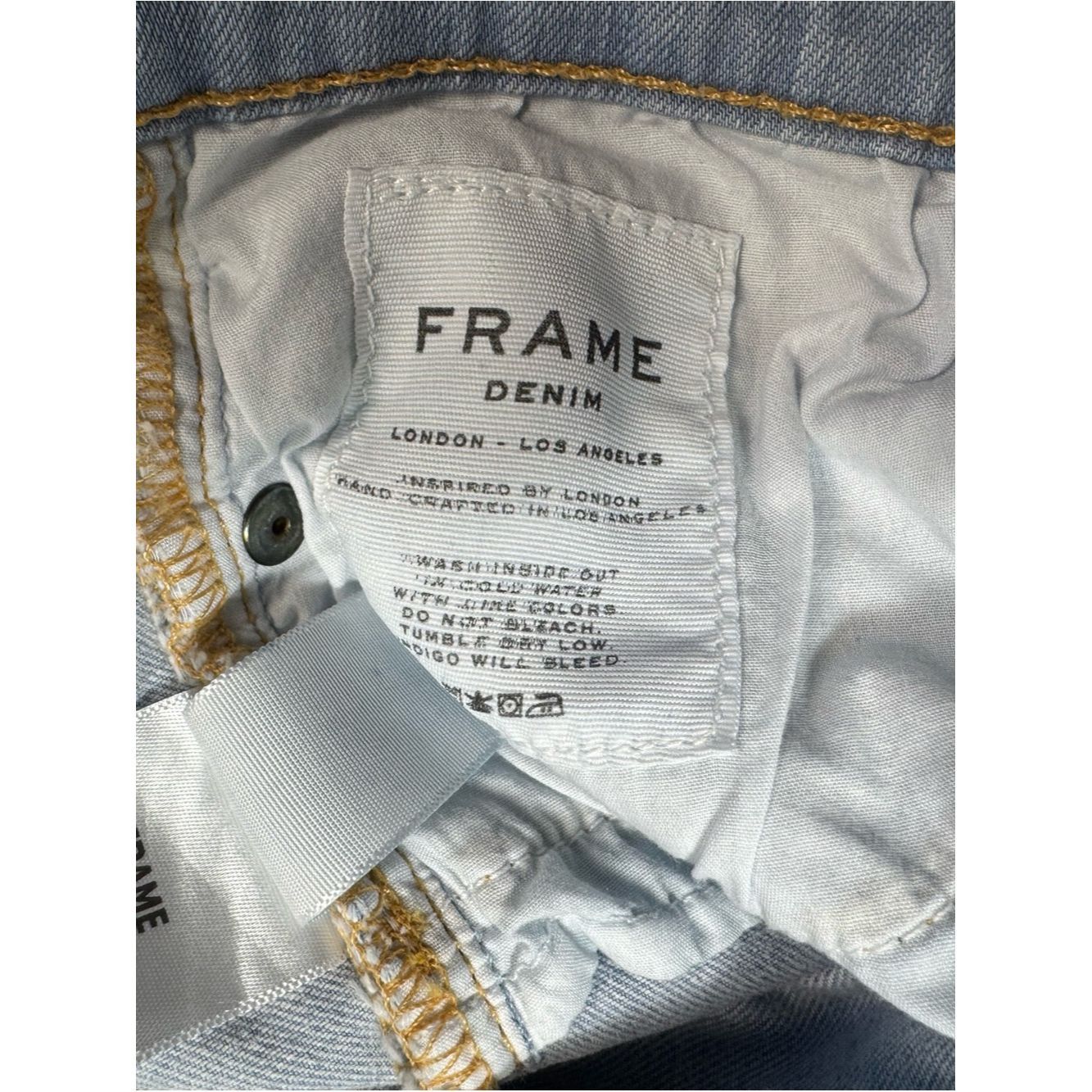 Frame FRAME Le Skinny De Jeanne Crop Jeans in Redchurch Size 24 Size 24" / US 00 / IT 34 - 7 Thumbnail