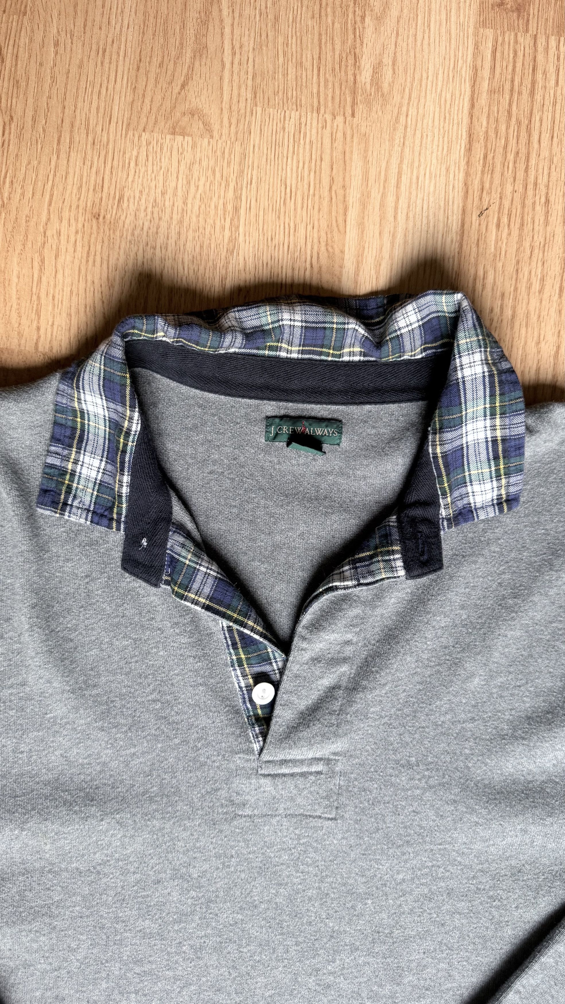 J.Crew Elbow Pad Rugby Shirt Size US L / EU 52-54 / 3 - 2 Thumbnail